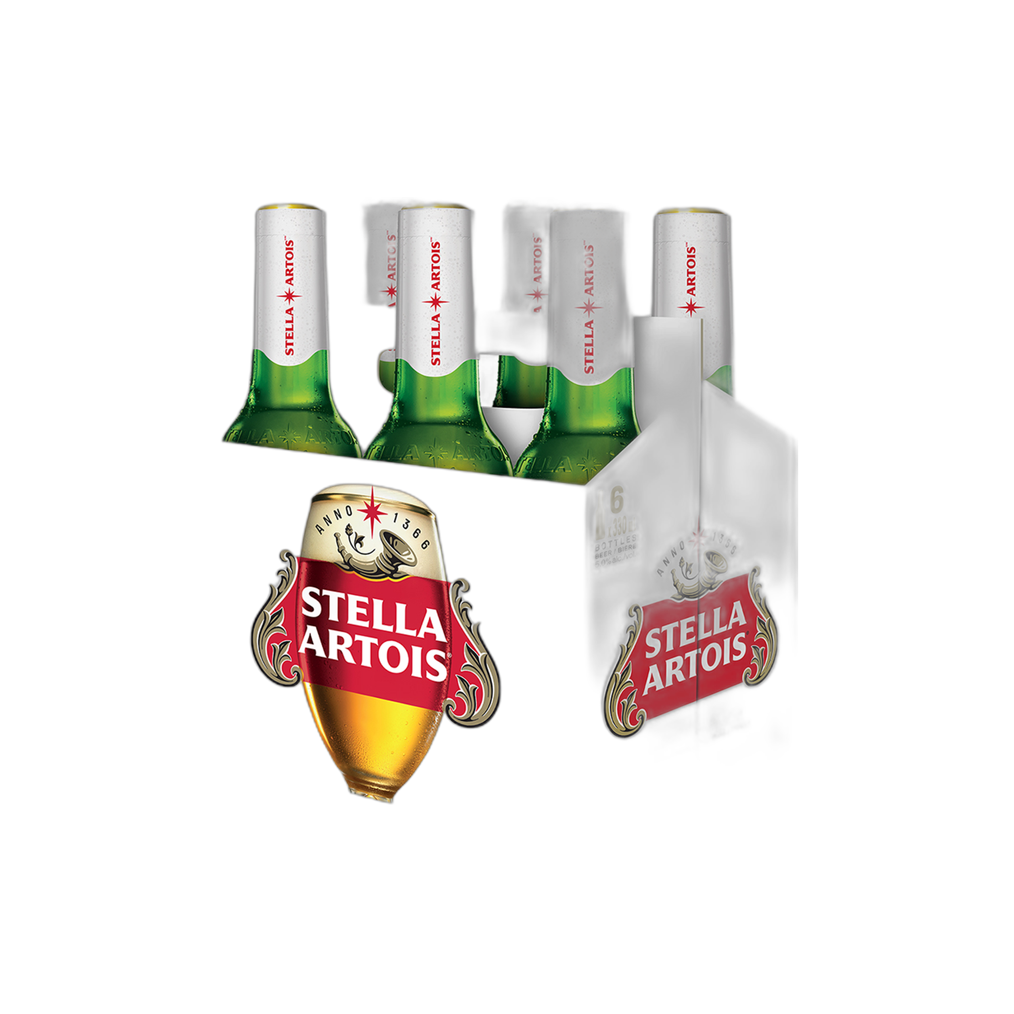 Stella Artois 6pk Bottle