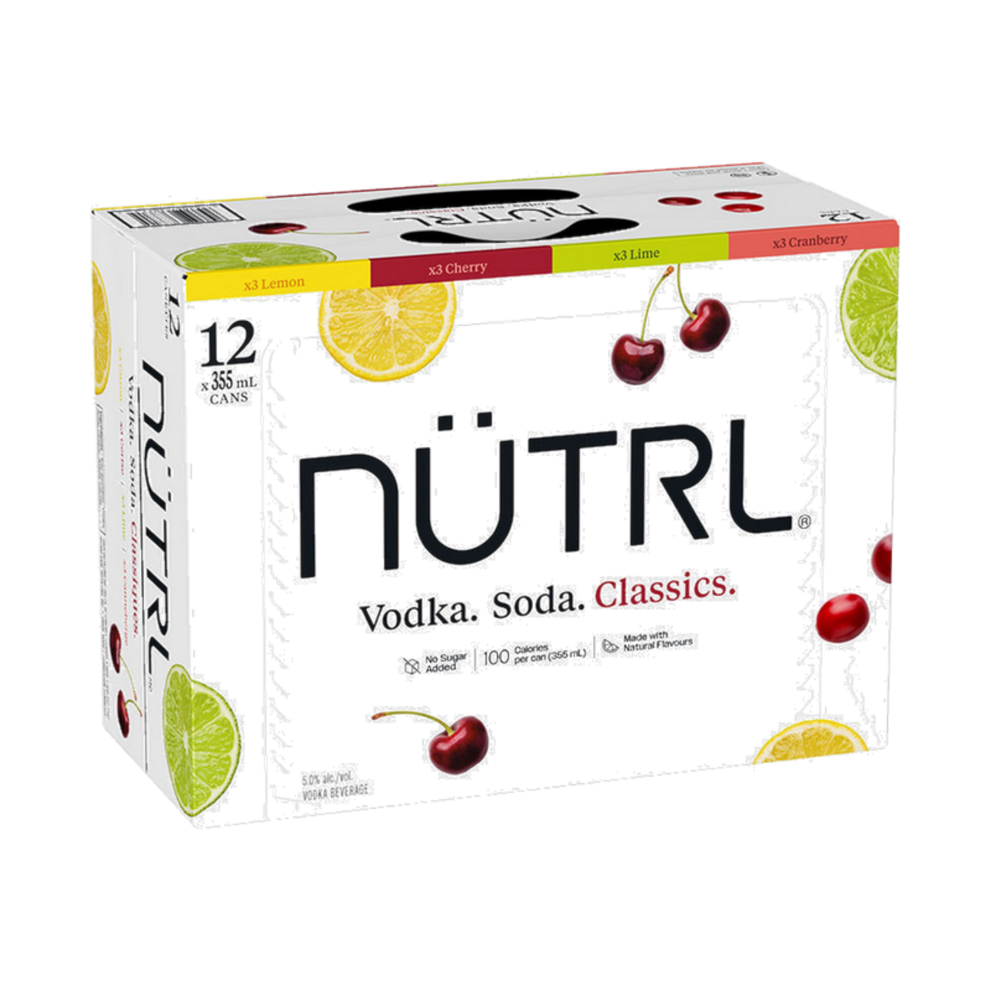 Nutrl Vodka Soda - Mixer Pack