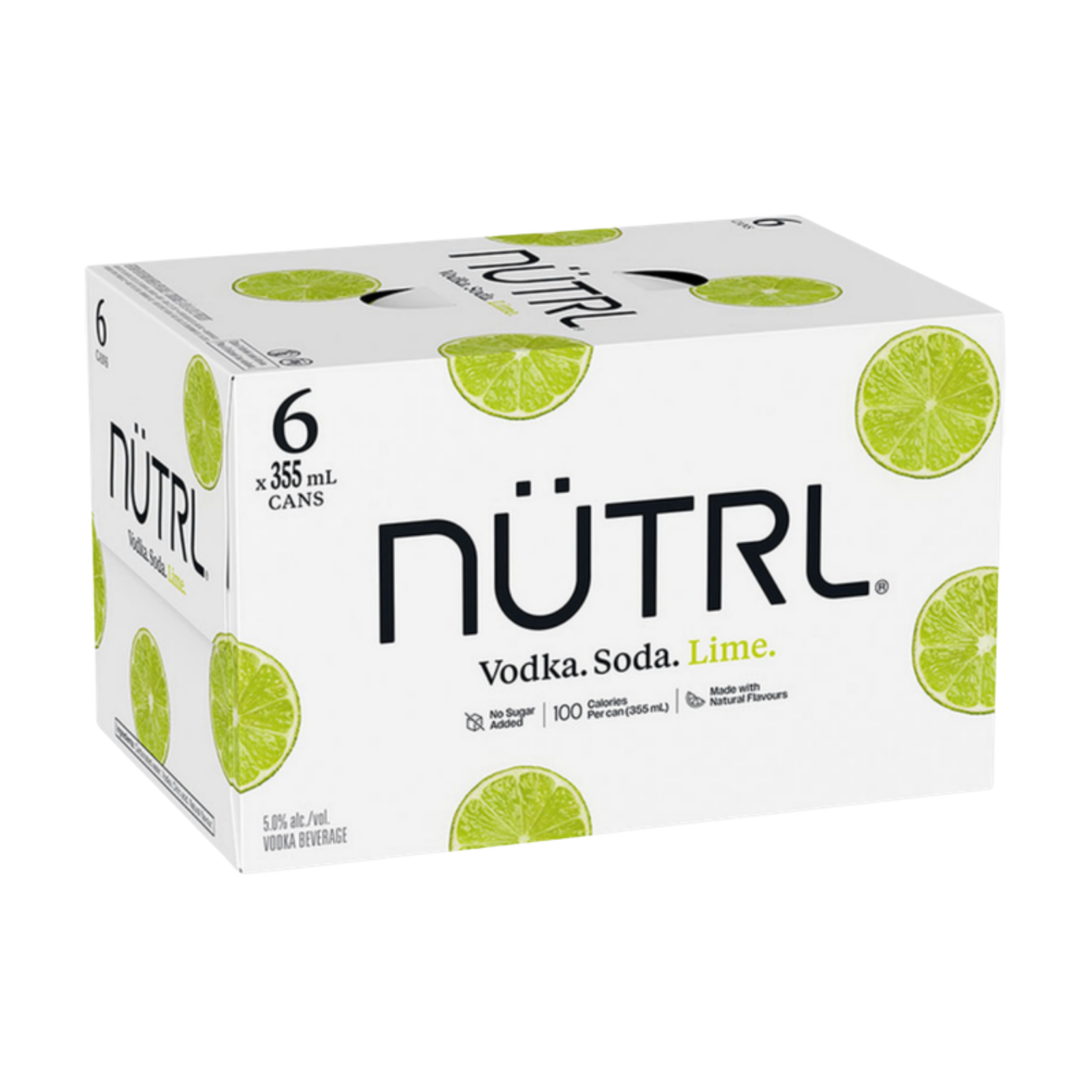 Nutrl Vodka Soda - Lime 6pk