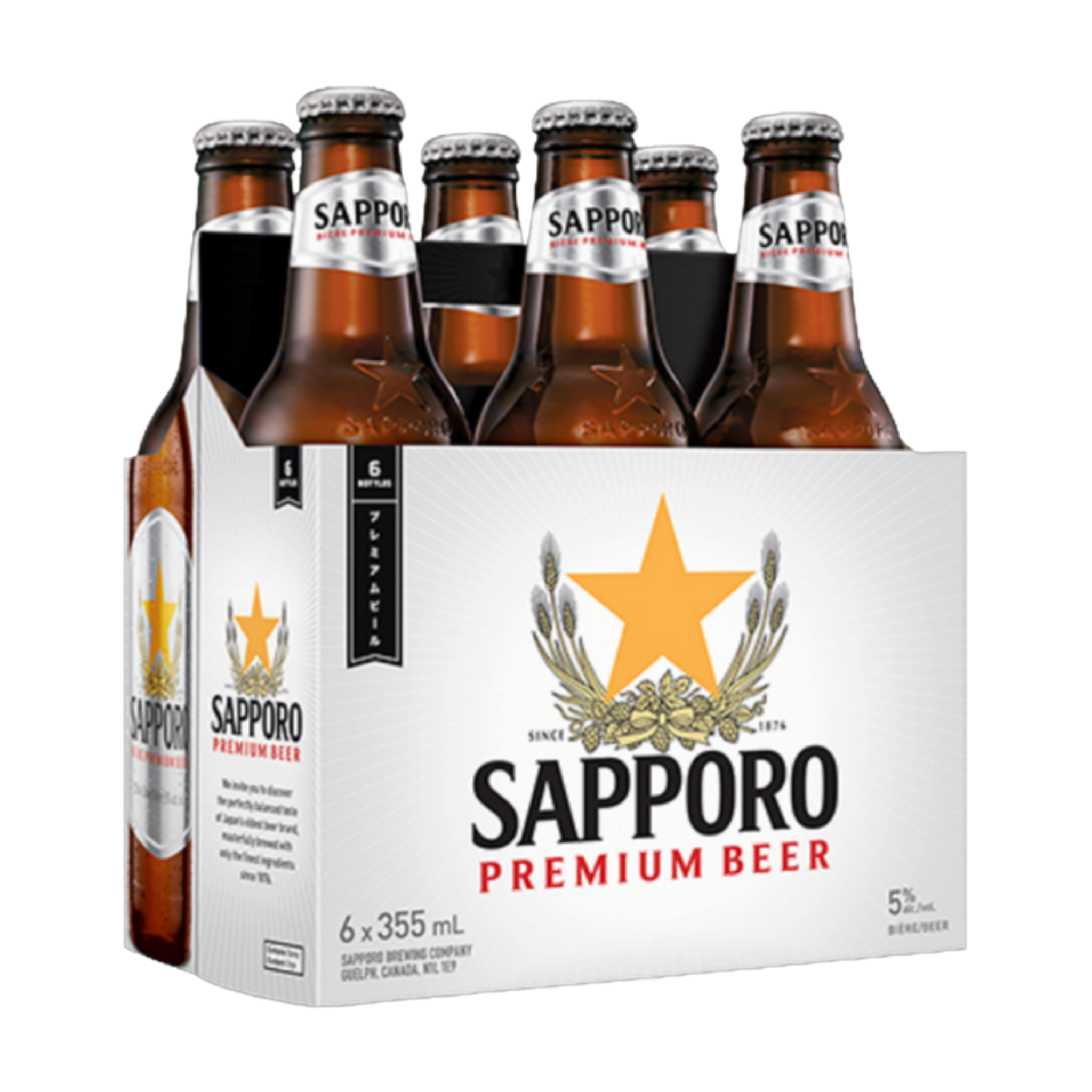 Sapporo - 6pk Bottle