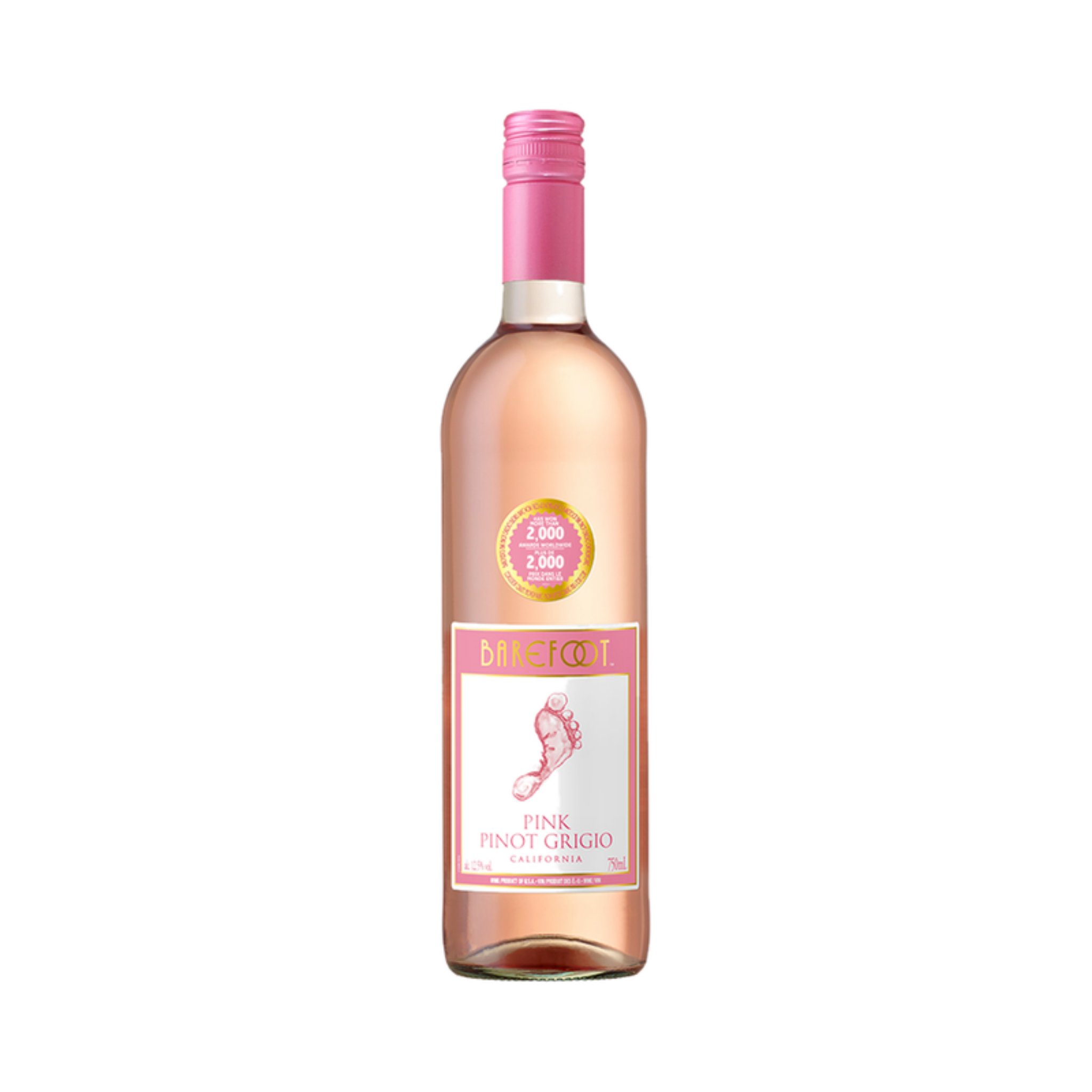 Pink Pinot Grigio - Barefoot