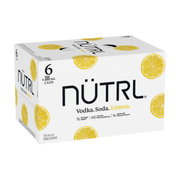 Nutrl Vodka Soda - Lemon 6pk