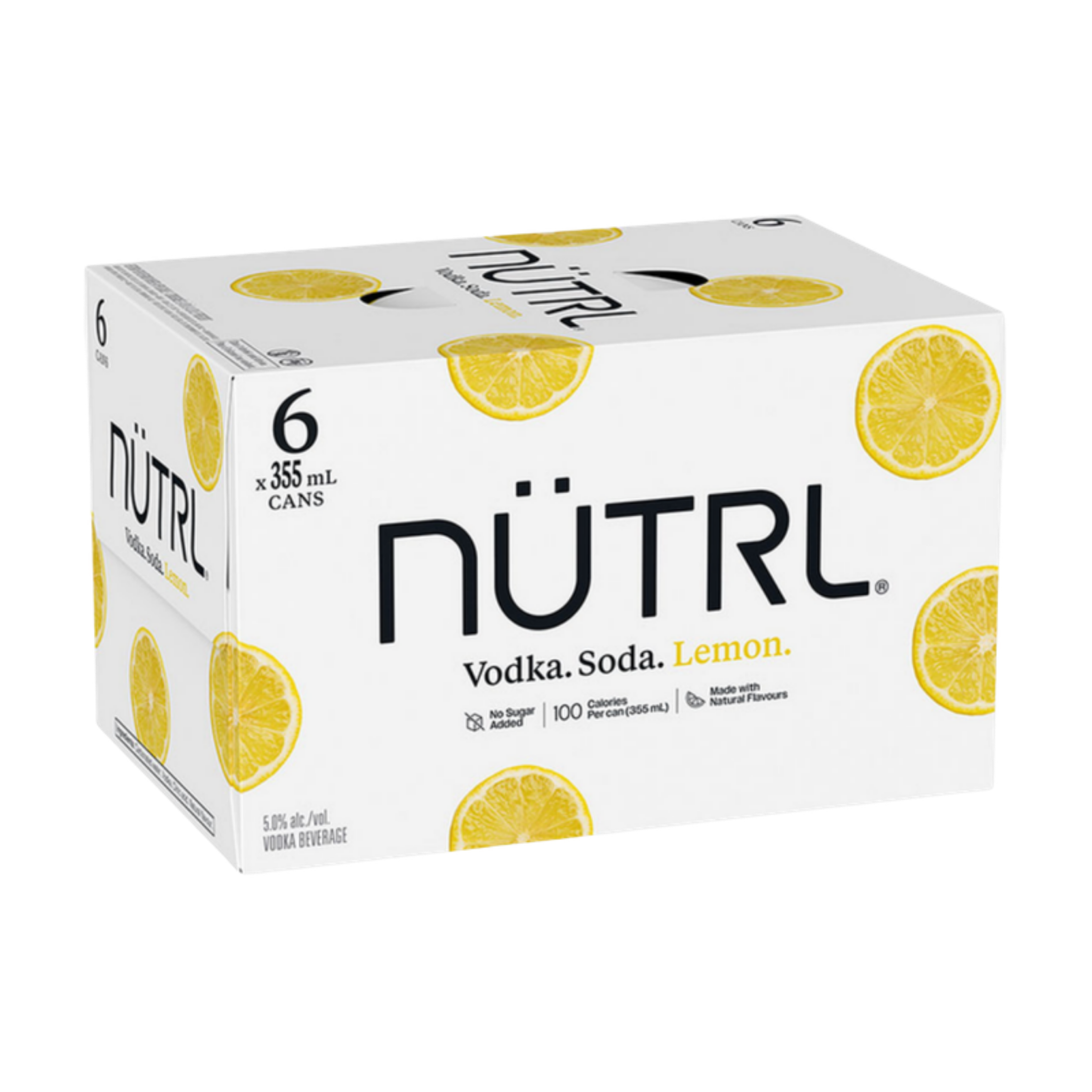 Nutrl Vodka Soda - Lemon 6pk