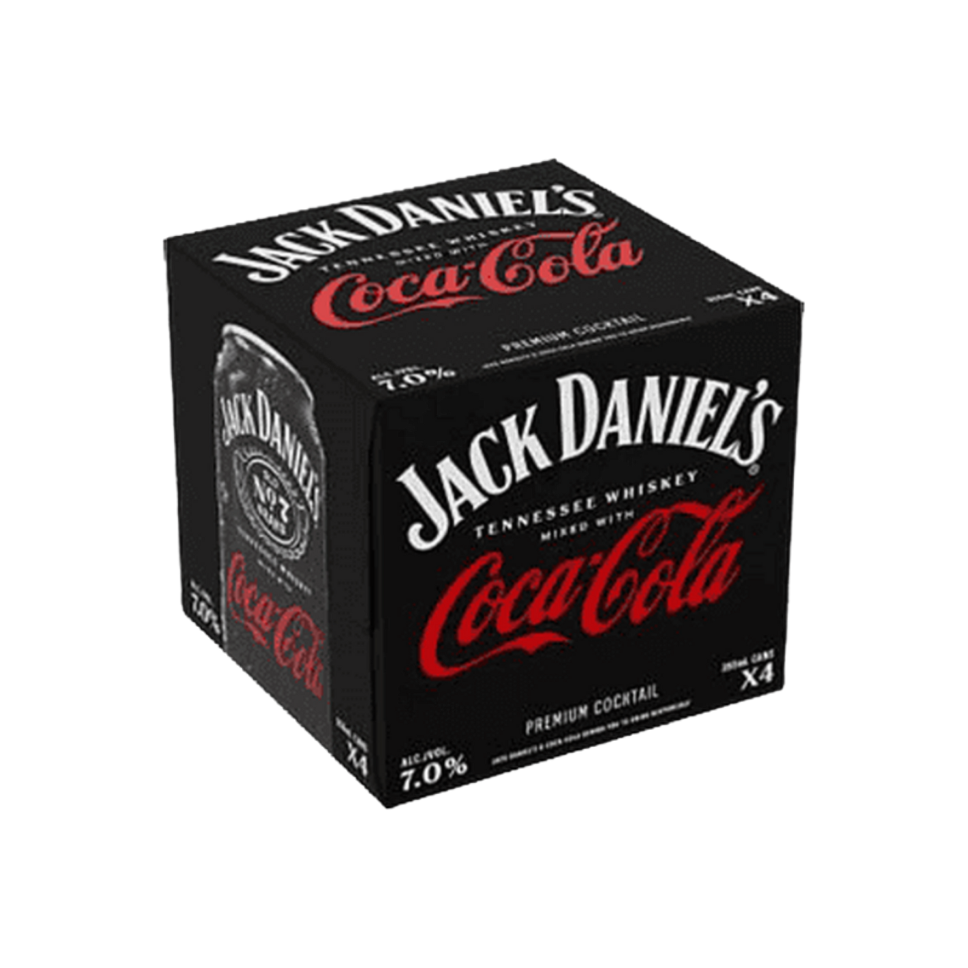 Jack Daniel's & Coca Cola 4pk