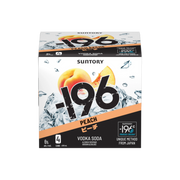 -196 - Peach Vodka Soda 4pk