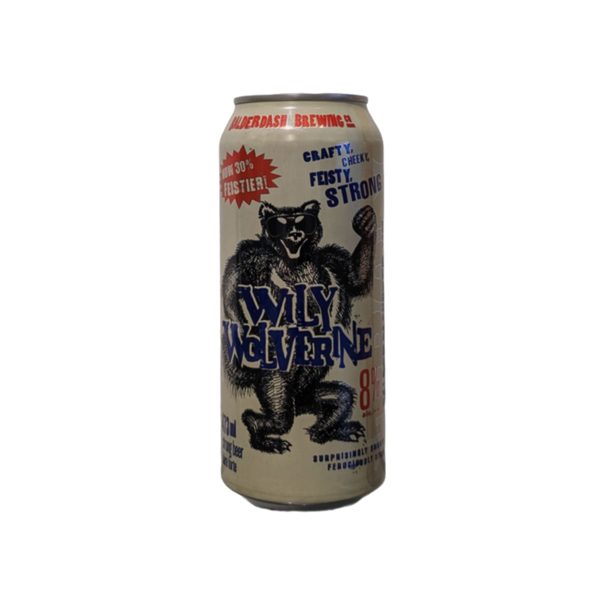 Willy Wolverine Tall Can
