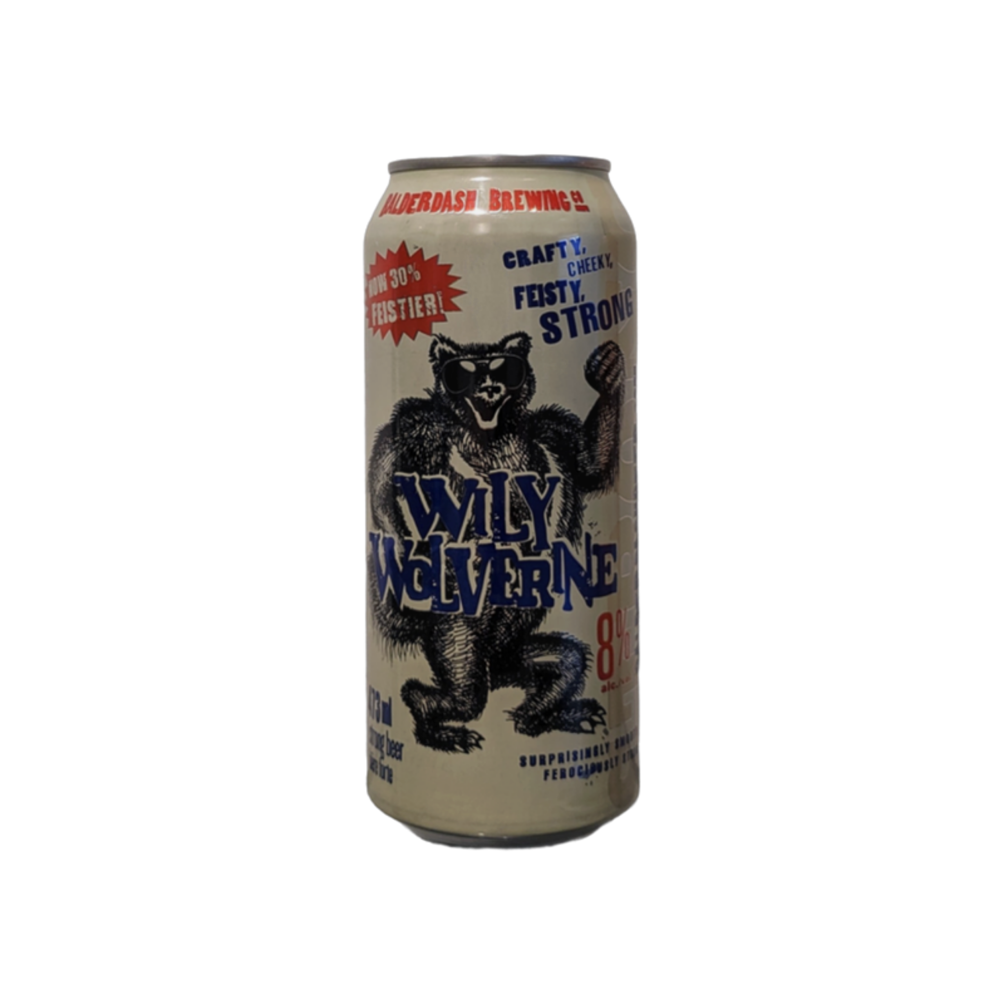 Willy Wolverine Tall Can