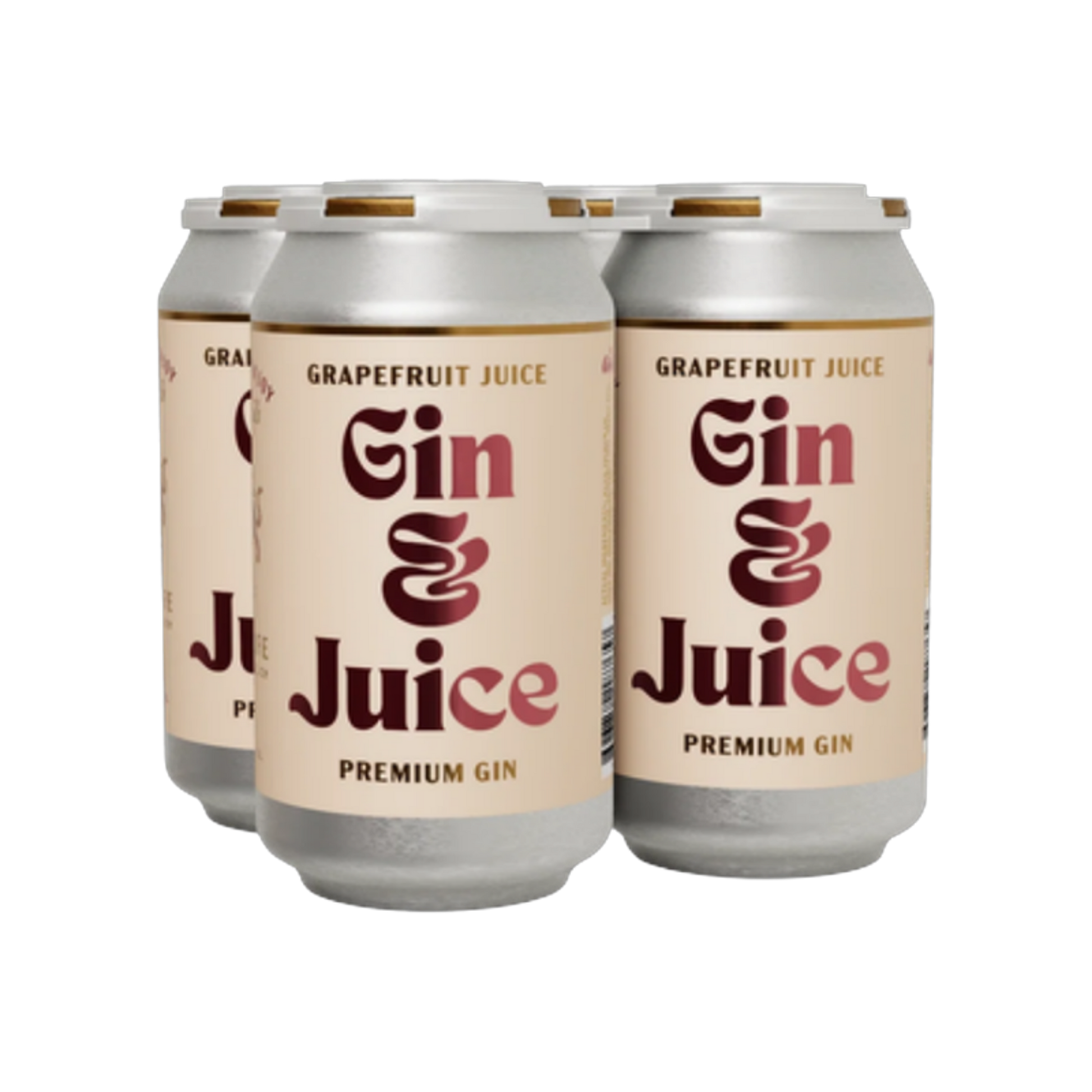Nicelife - Gin & Juice Grapefruit 4pk