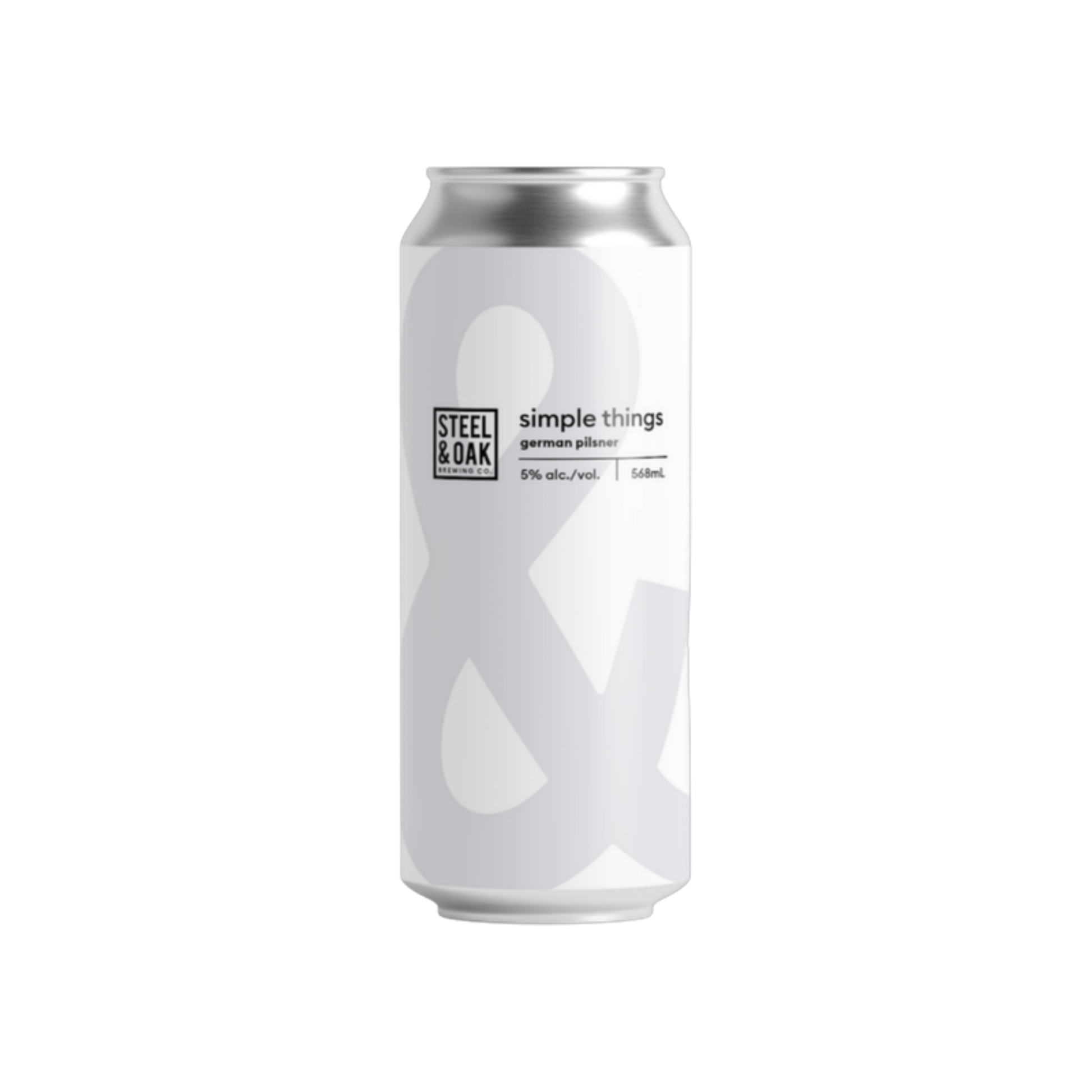 Steel & Oak - Simple Things Pilsner Can