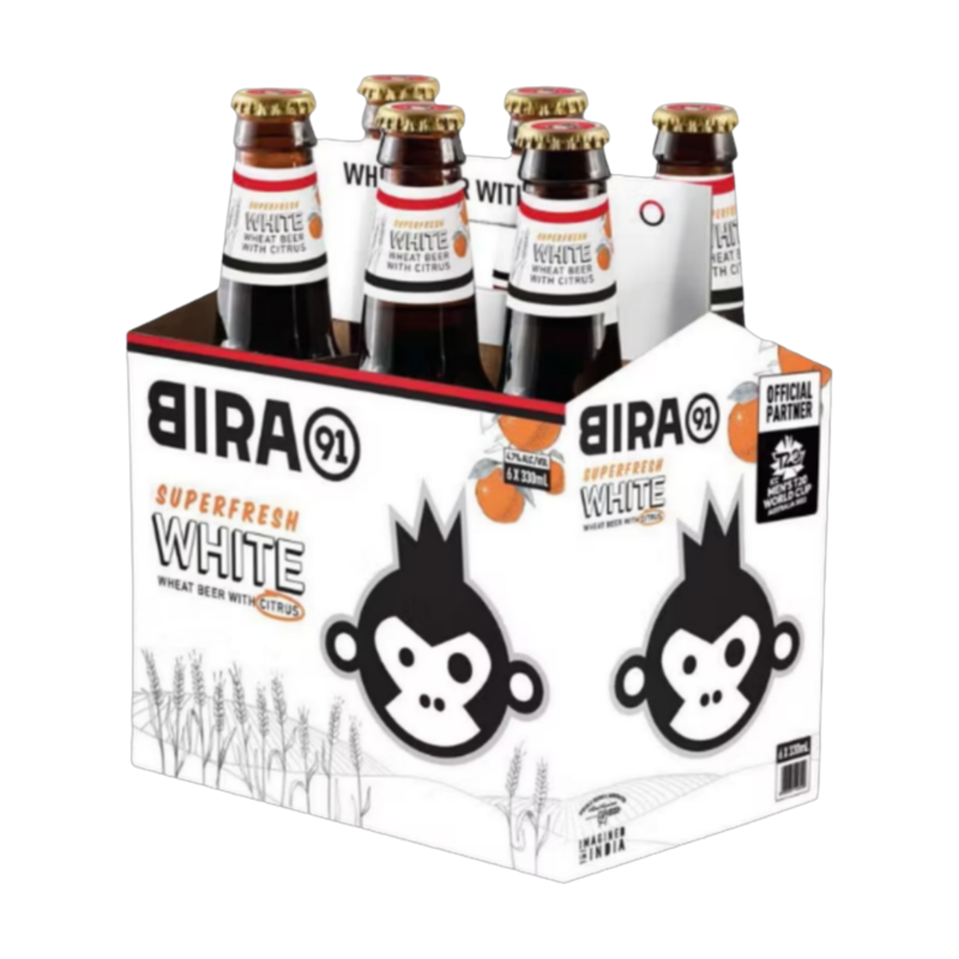 Bira Superfresh White Beer 6Pk Bottle