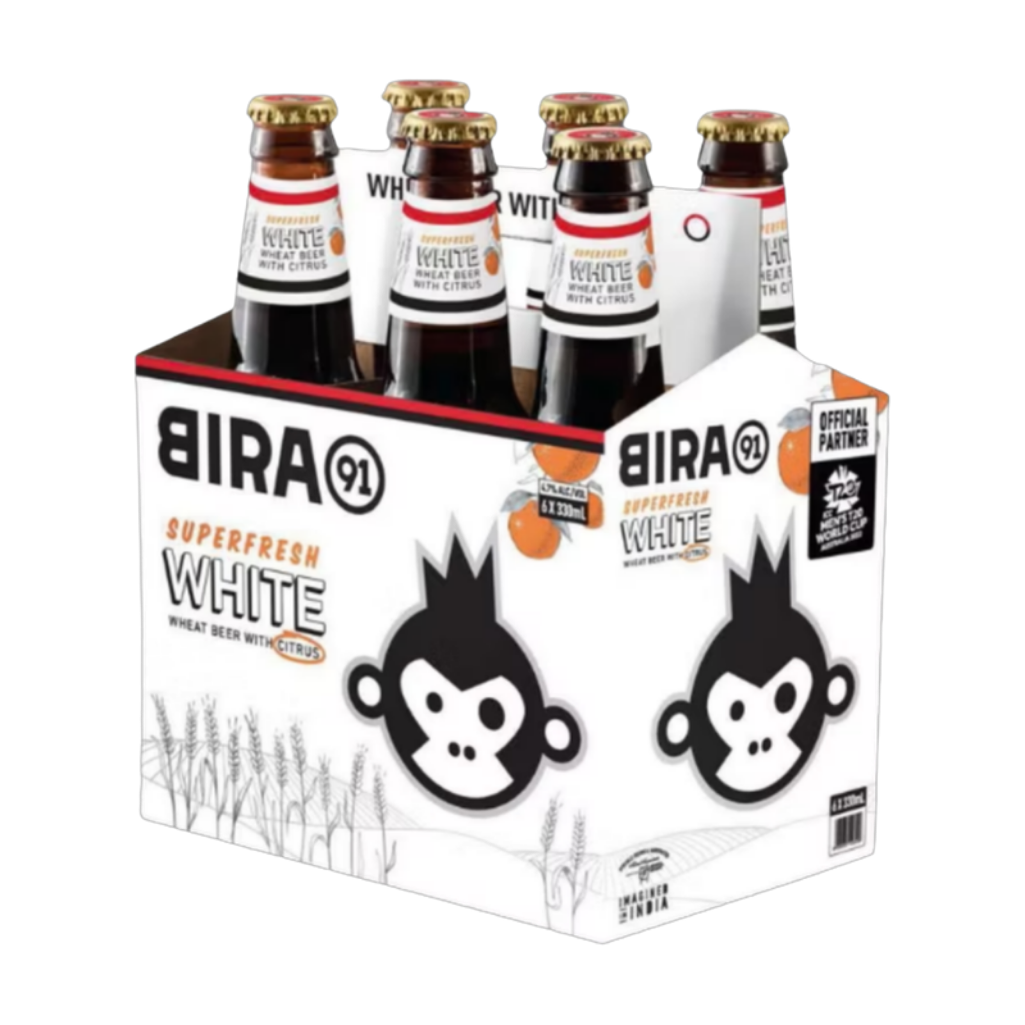 Bira Superfresh White Beer 6Pk Bottle
