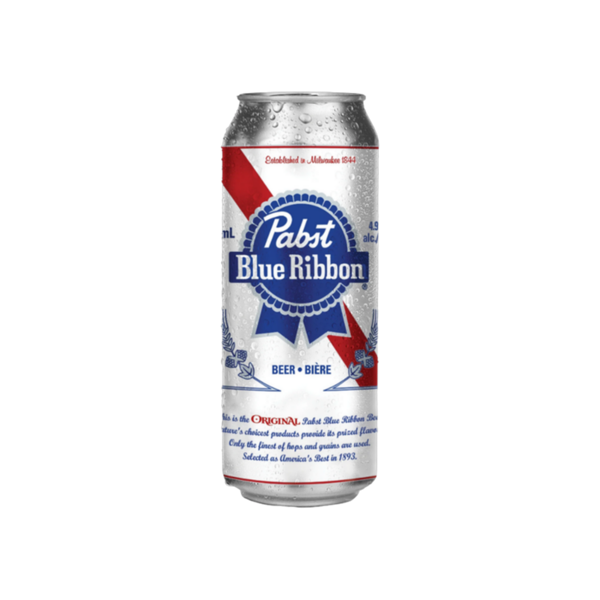 Pabst Blue Ribbon 4.9% King Can