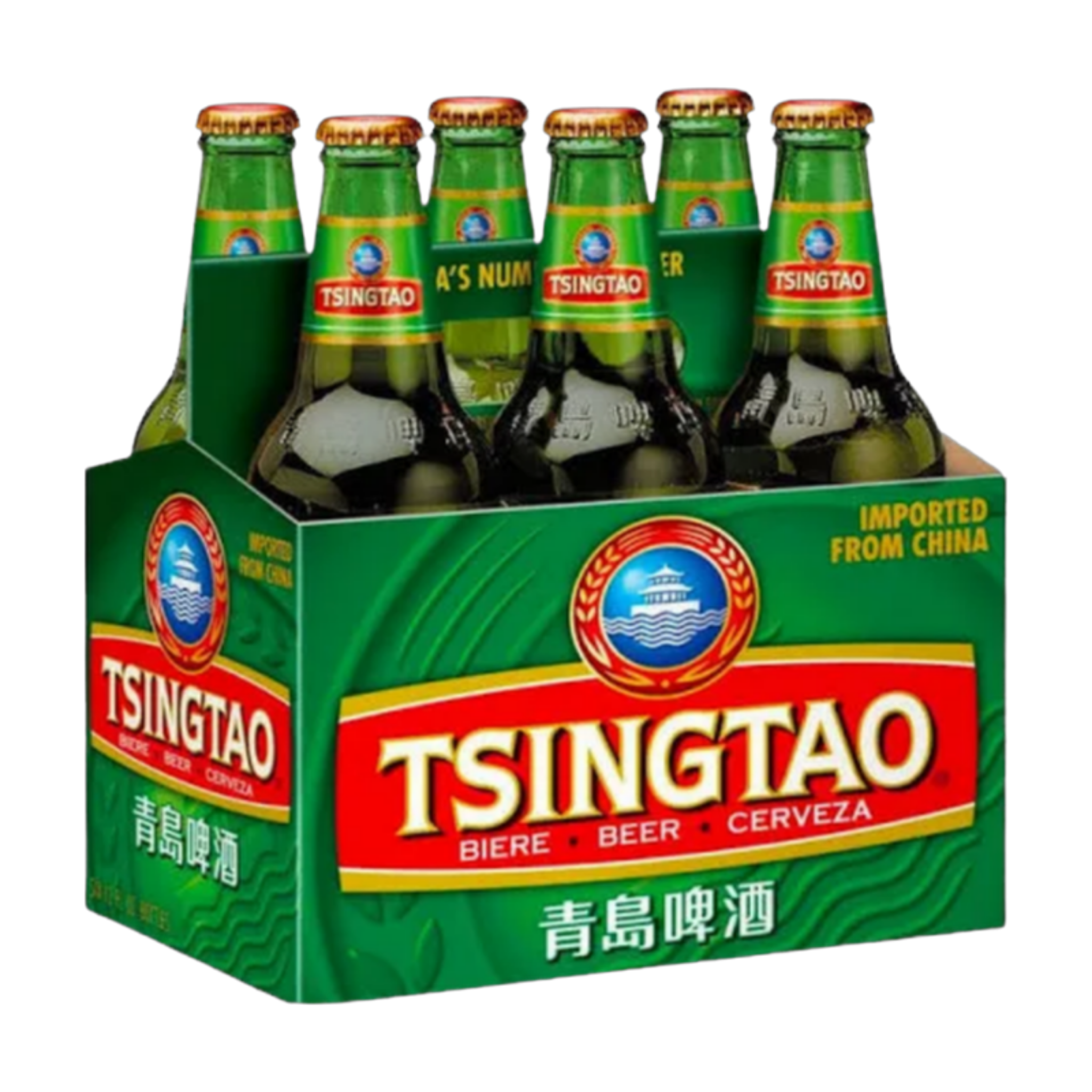 Tsingtao 6pk Bottle