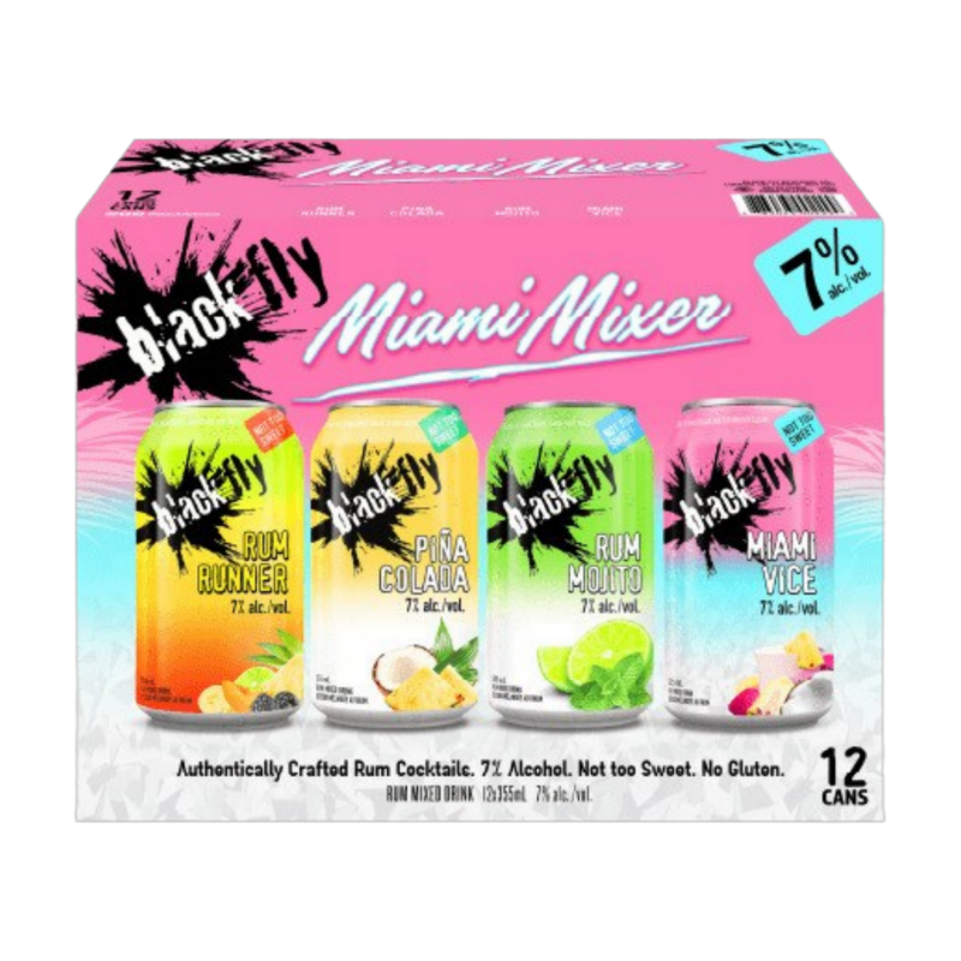 Black Fly - Miami Rum Mixer Pack