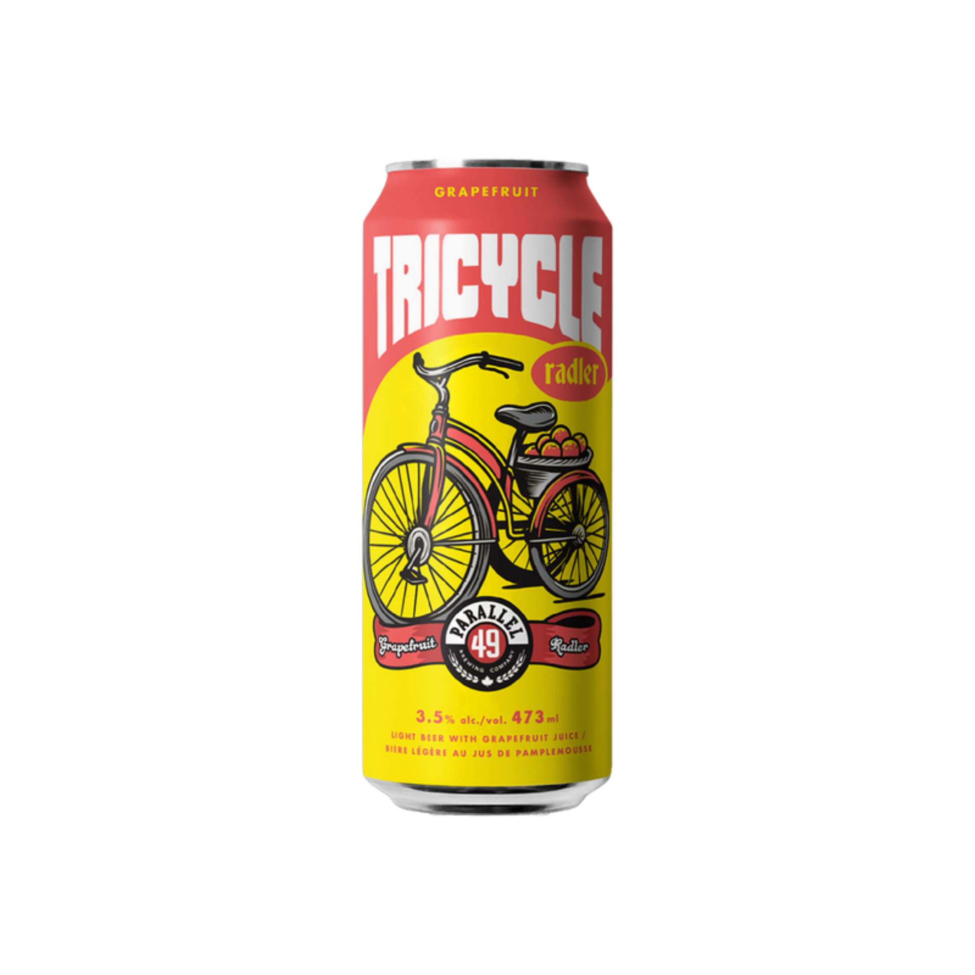 Parallel 49 Tricycle Radler Tall Can