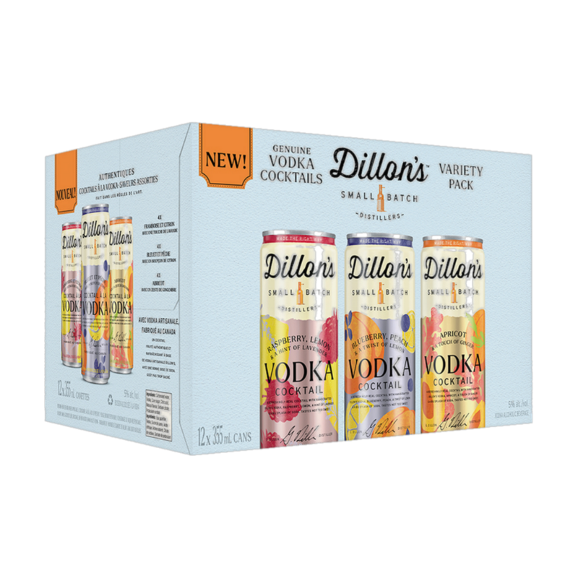 Dillons Vodka - Cocktail Variety Pack