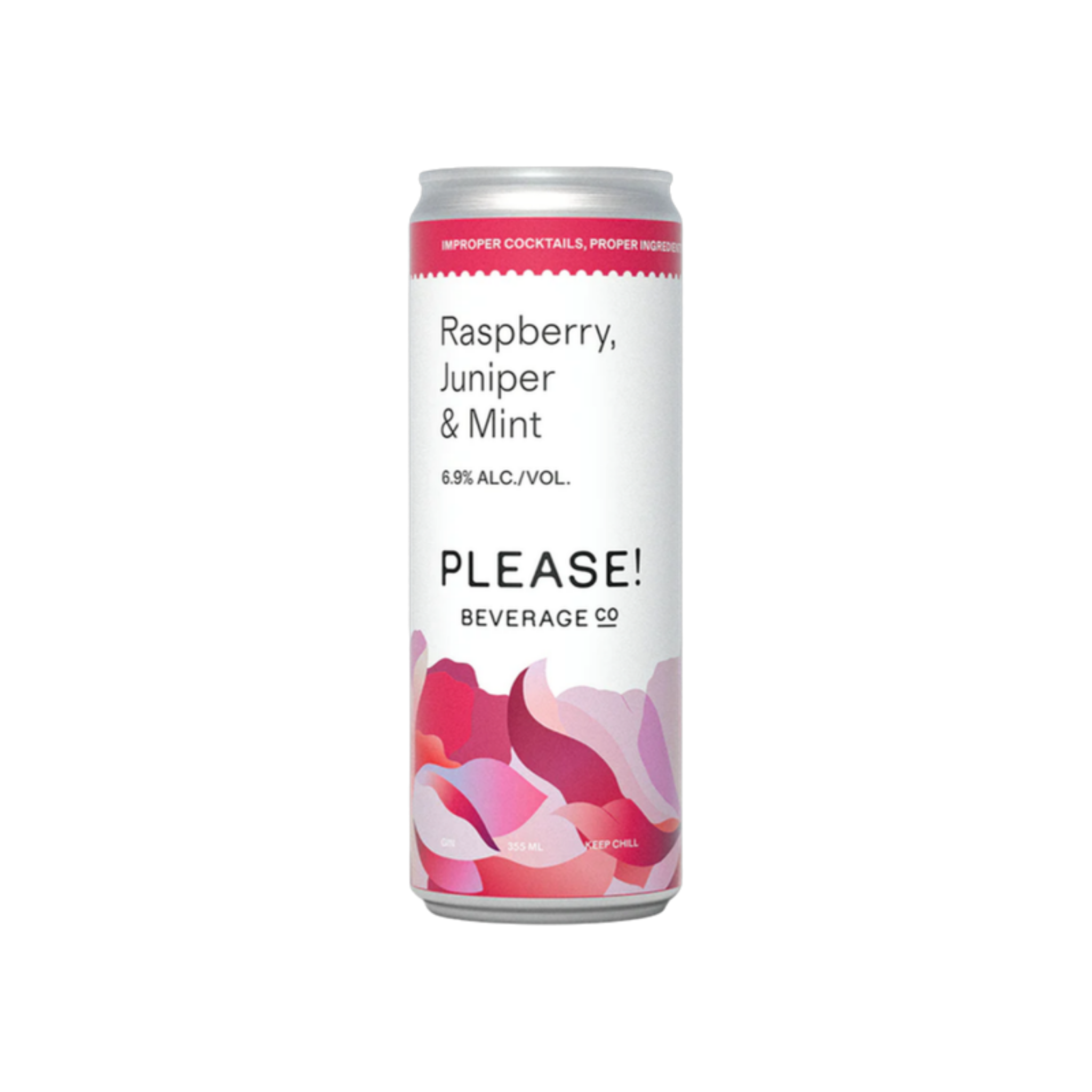 Please Cocktail - Raspberry 355ml