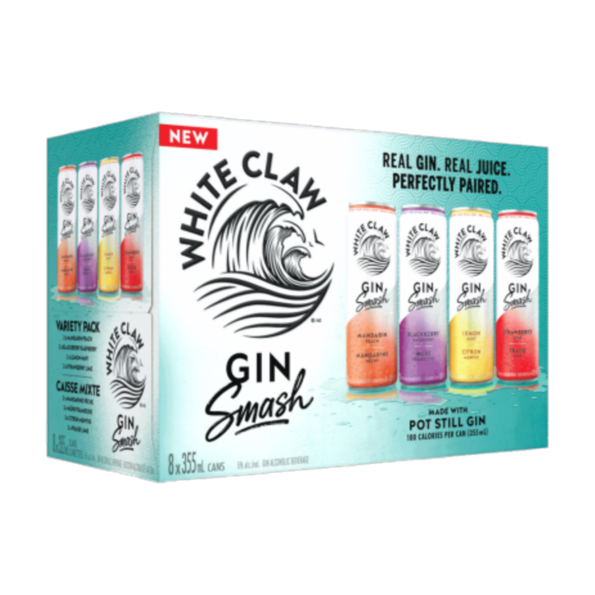 White Claw - Gin Smash Variety Pack
