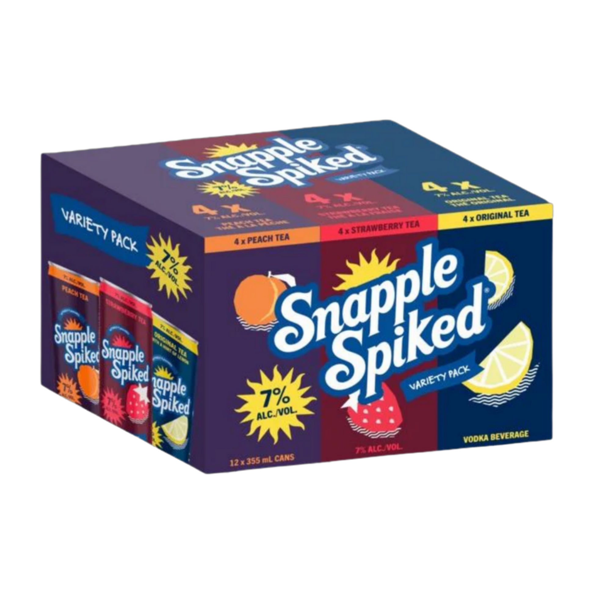 Snapple - Spiked 7% Variety Pack