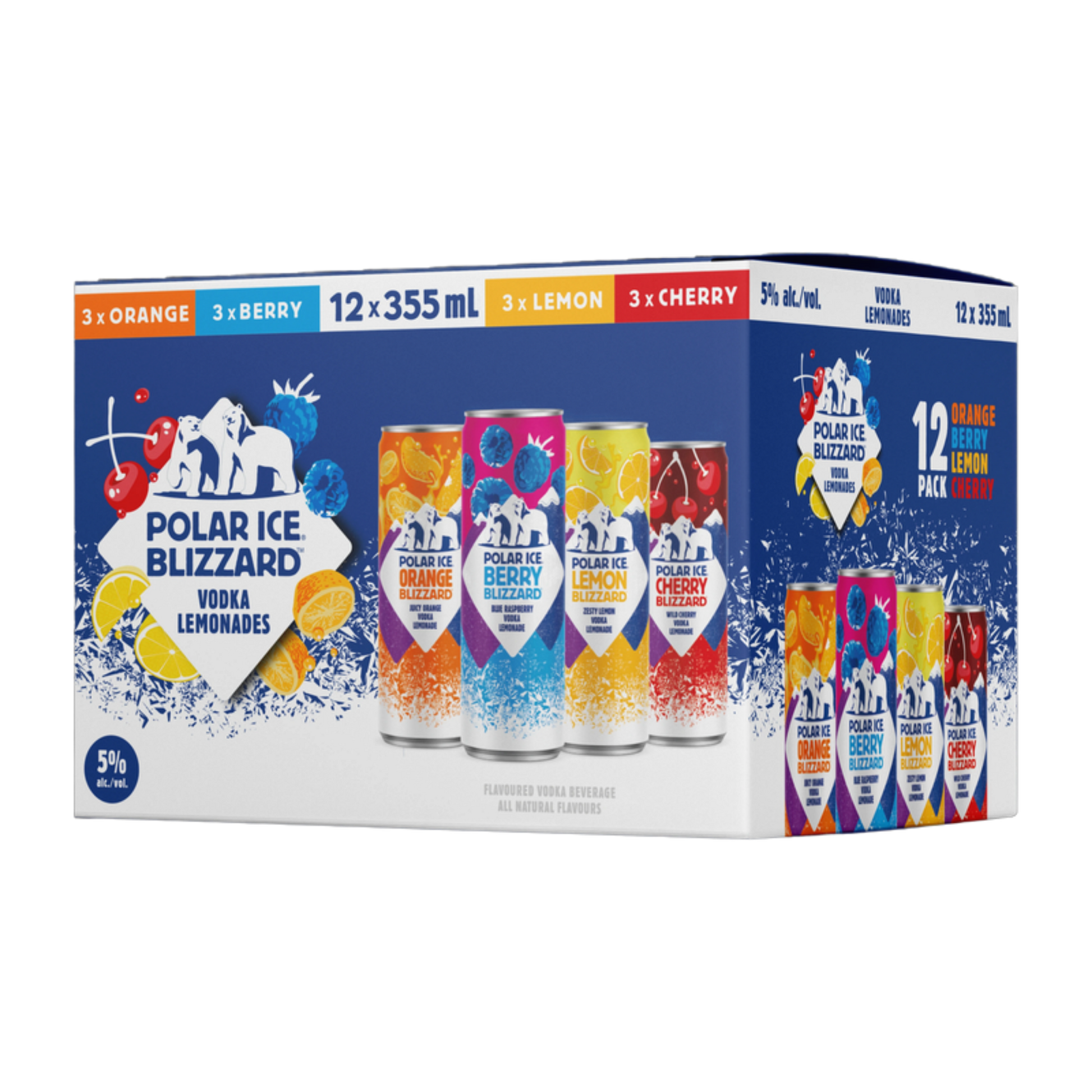 Polar Ice - Blizzard Variety Can Pack