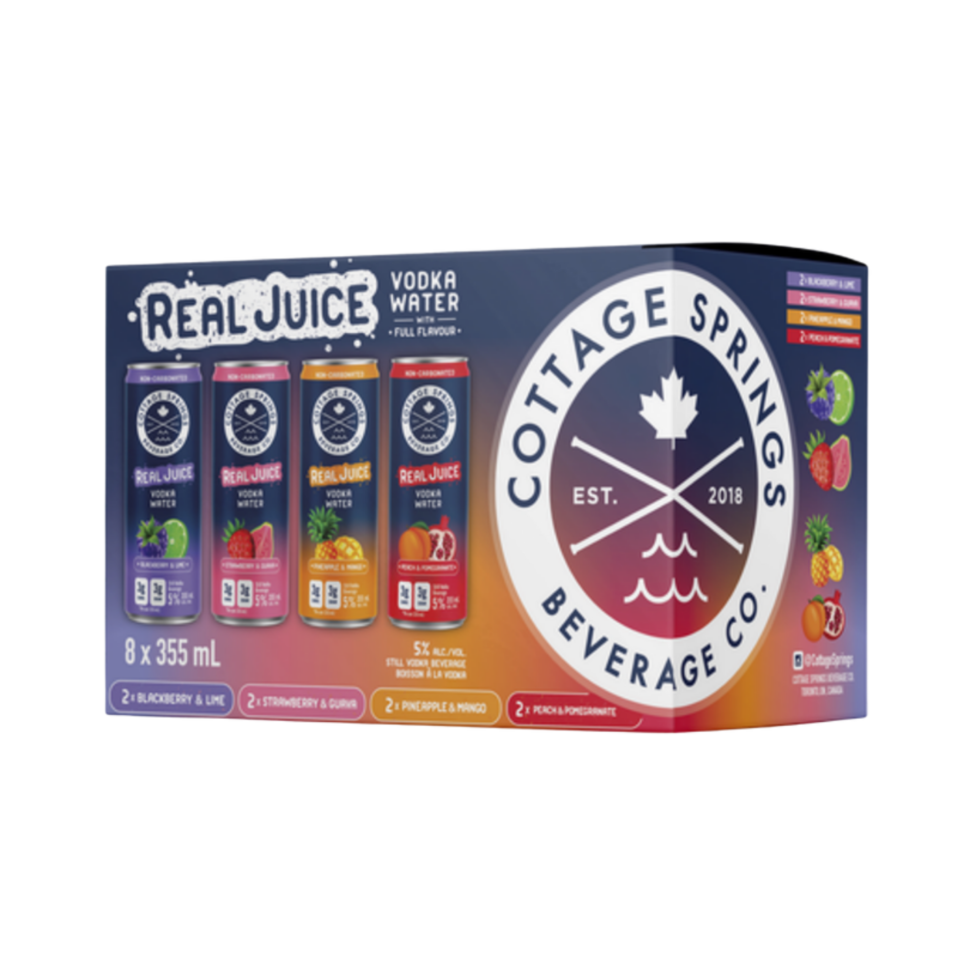 Cottage Springs - Real Juice Vodka Water
