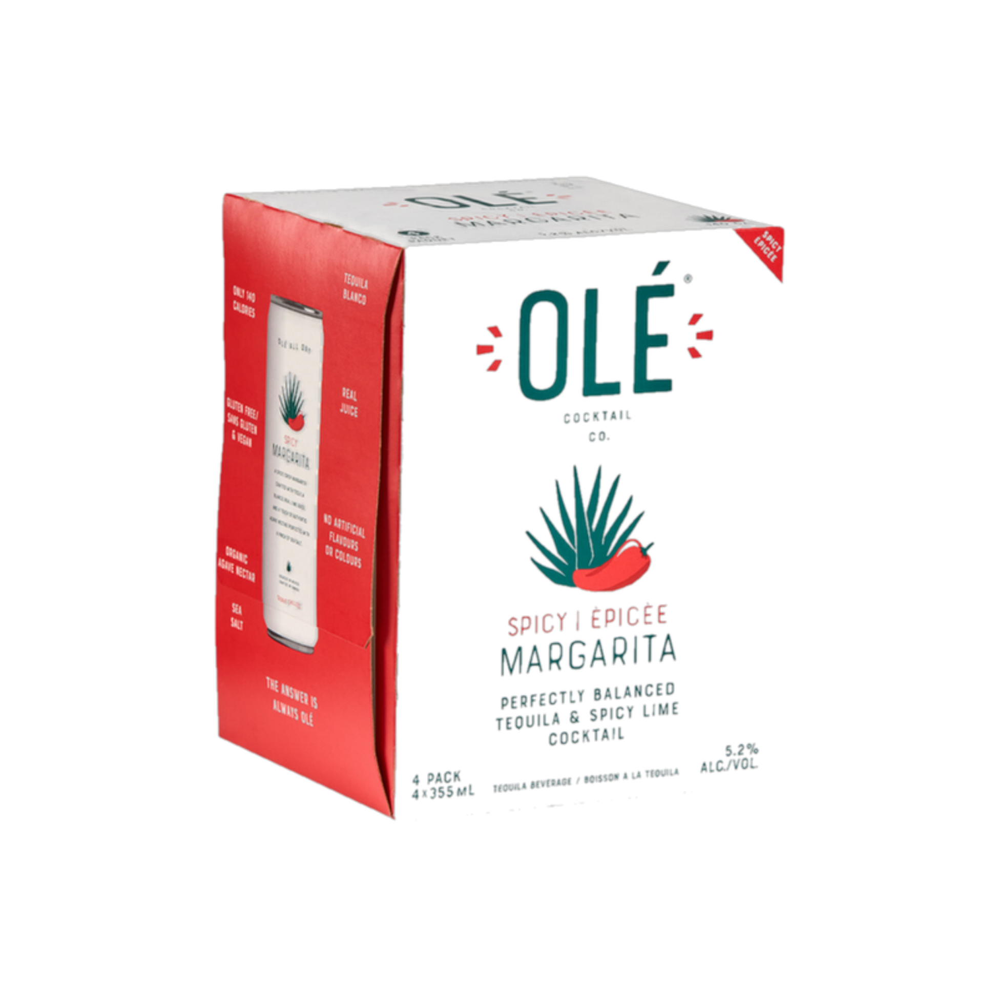 Ole Cocktail Co - Spicy Margarita 4pk