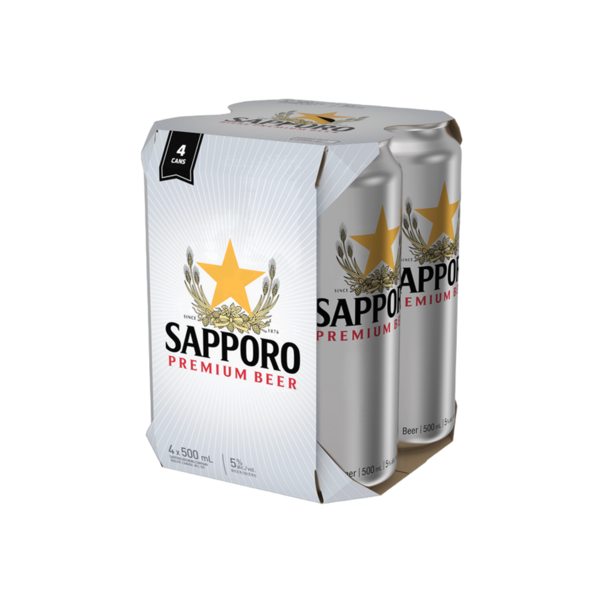 Sapporo - 4Pk Tall Cans