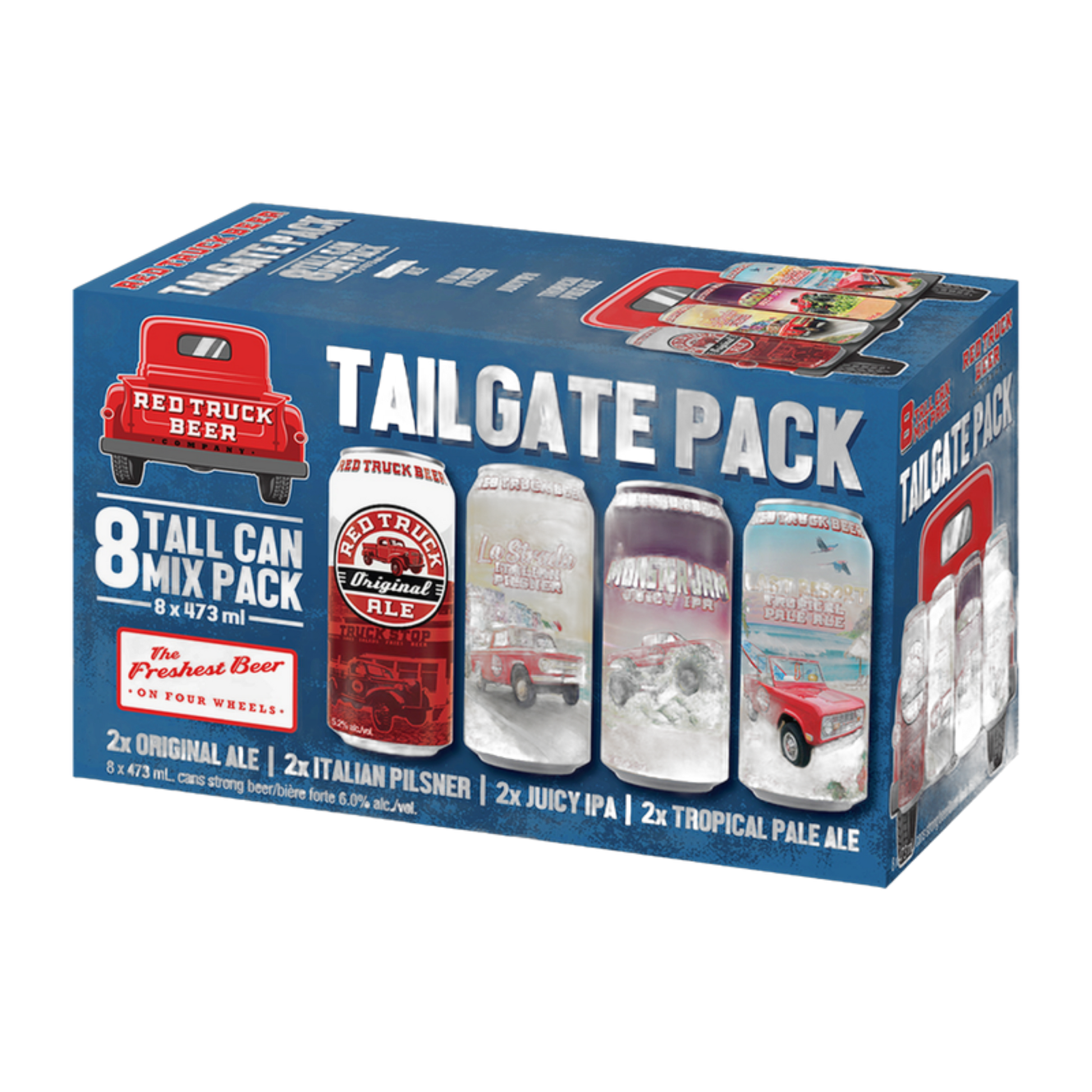 Red Truck - Tailgate 8 Pack