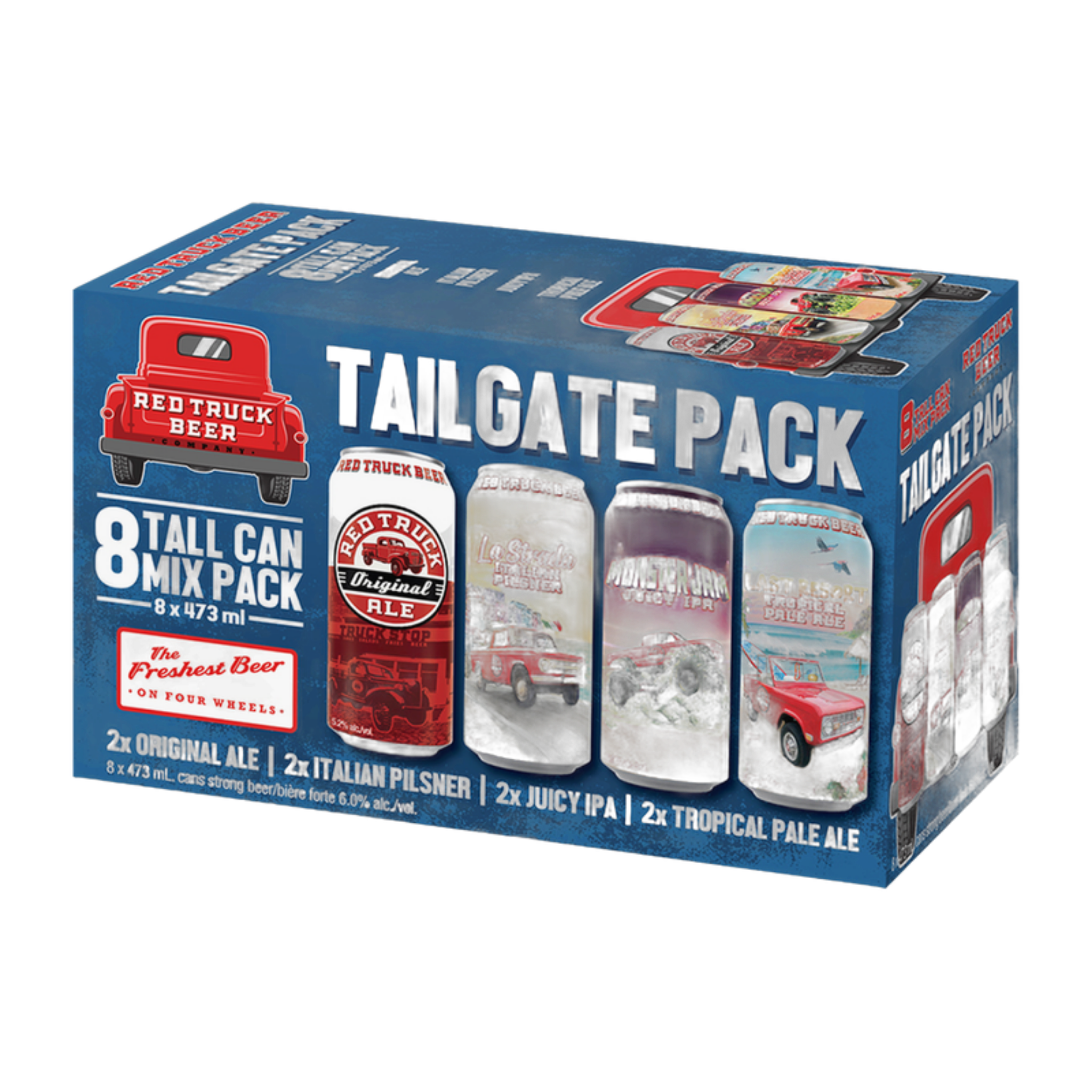 Red Truck - Tailgate 8 Pack