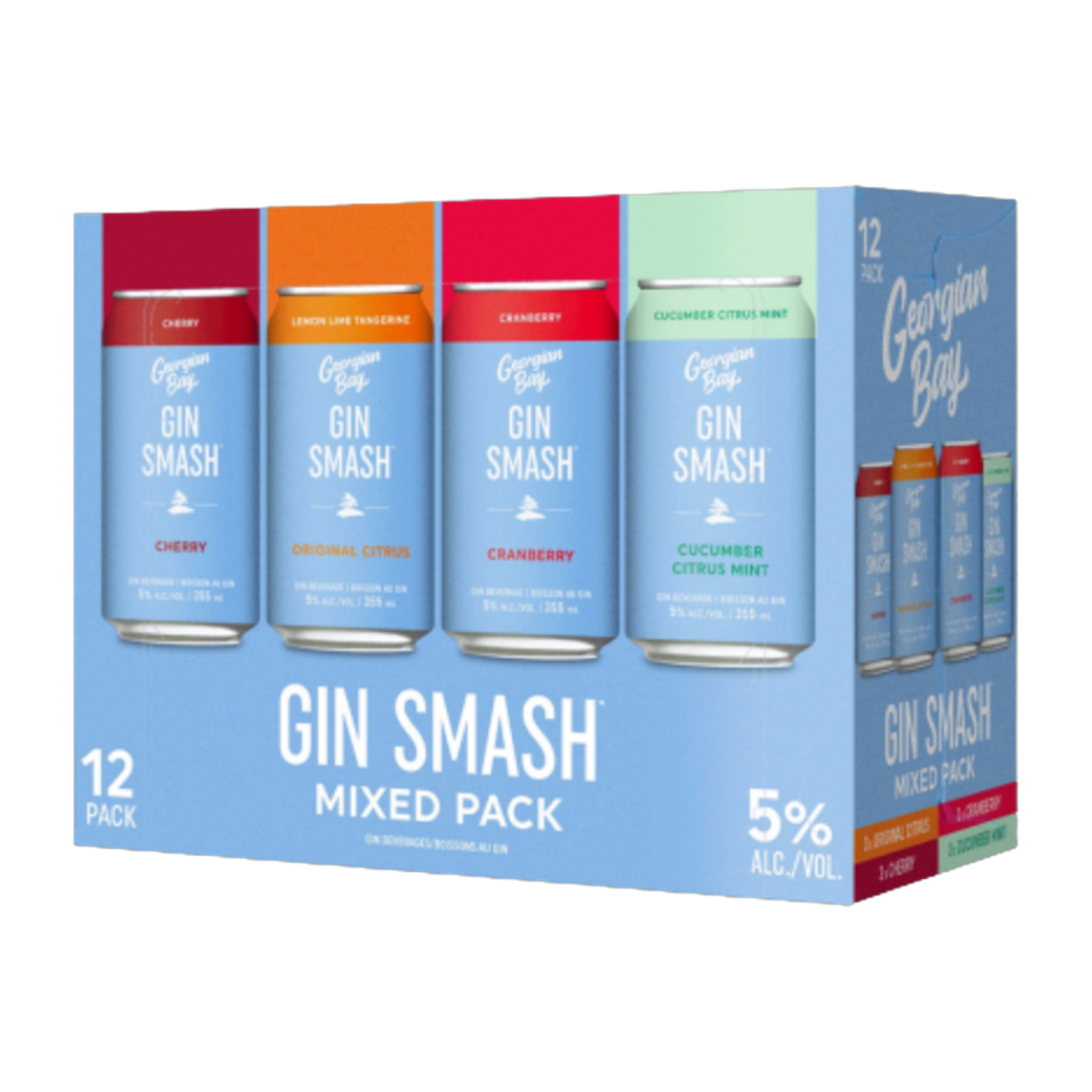 Georgian Bay - Gin Smash Variety Pack