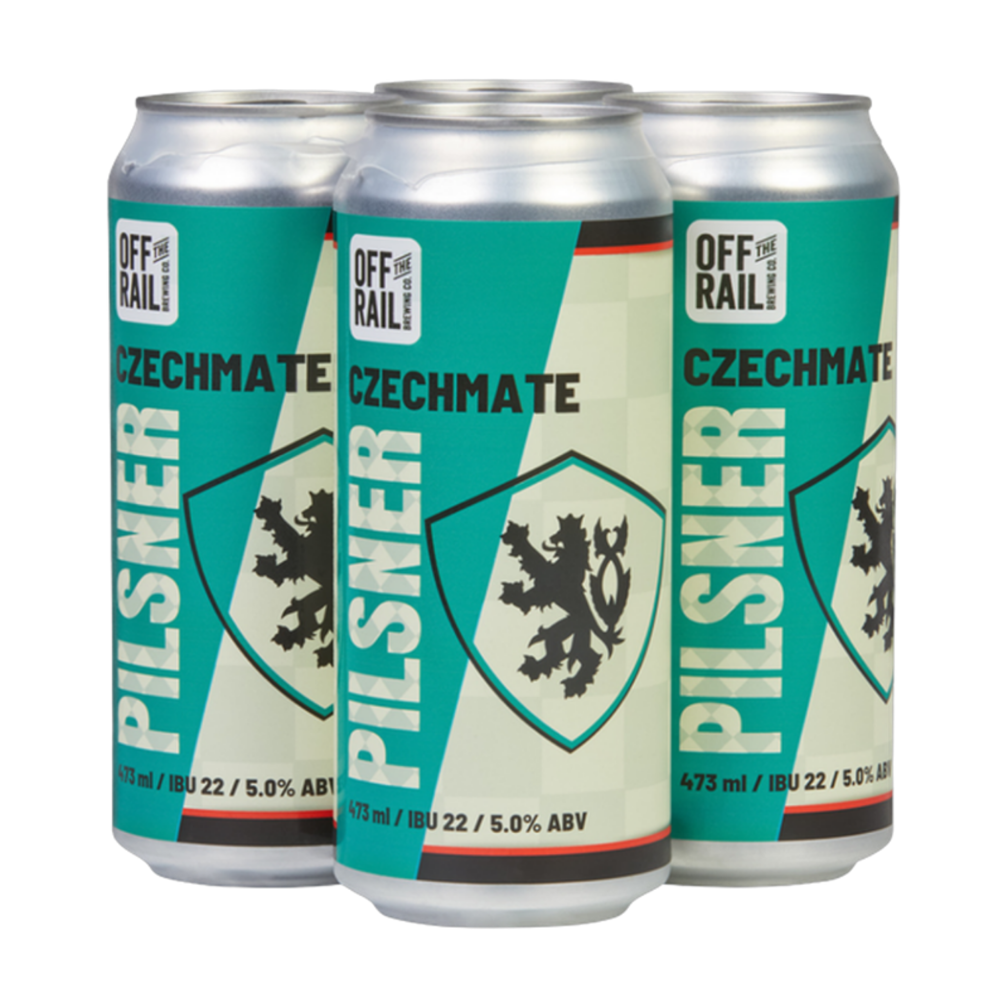 Off The Rail Brewing - Czechmate Pilsner