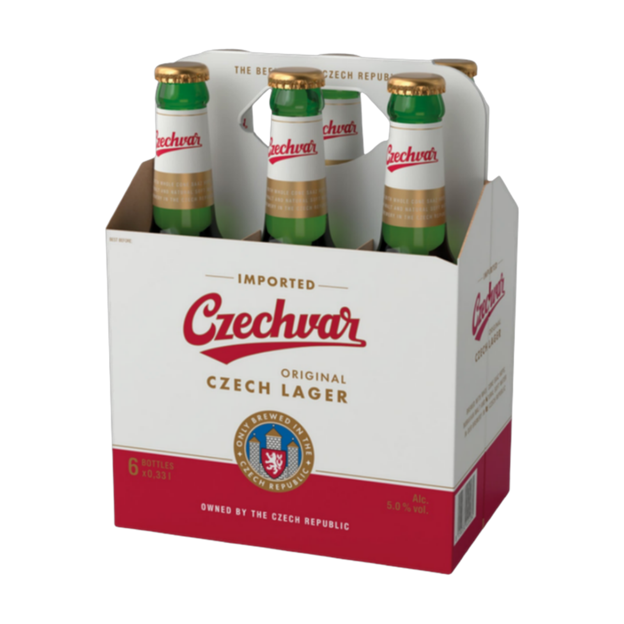 Czechvar Lager 6pk Bottle