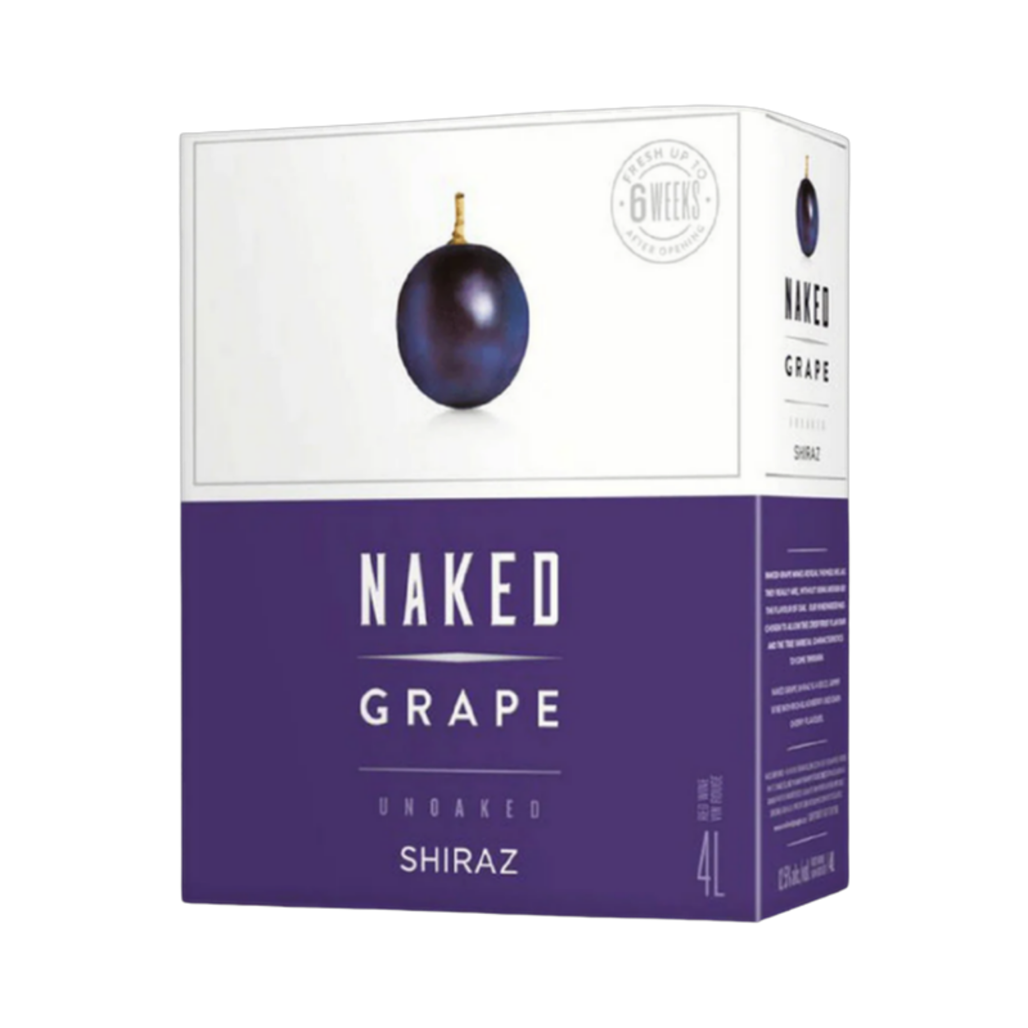 Naked Grape - Shiraz 4L