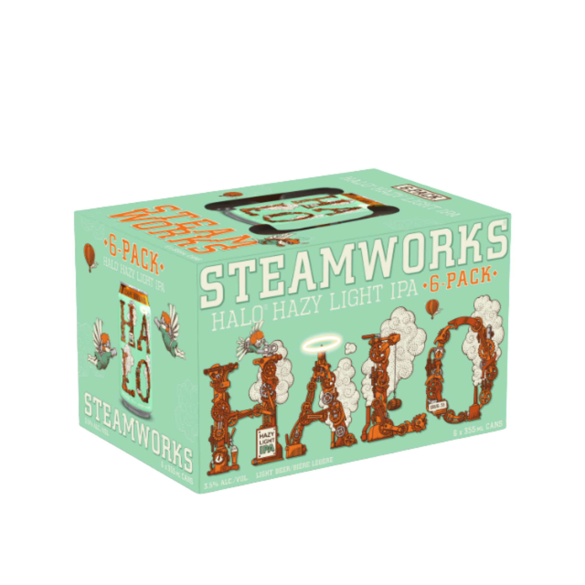 Steamworks - Halo Light Hazy Ipa