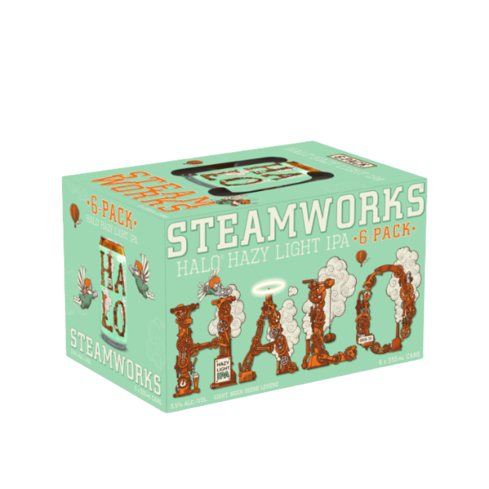 Steamworks - Halo Light Hazy Ipa