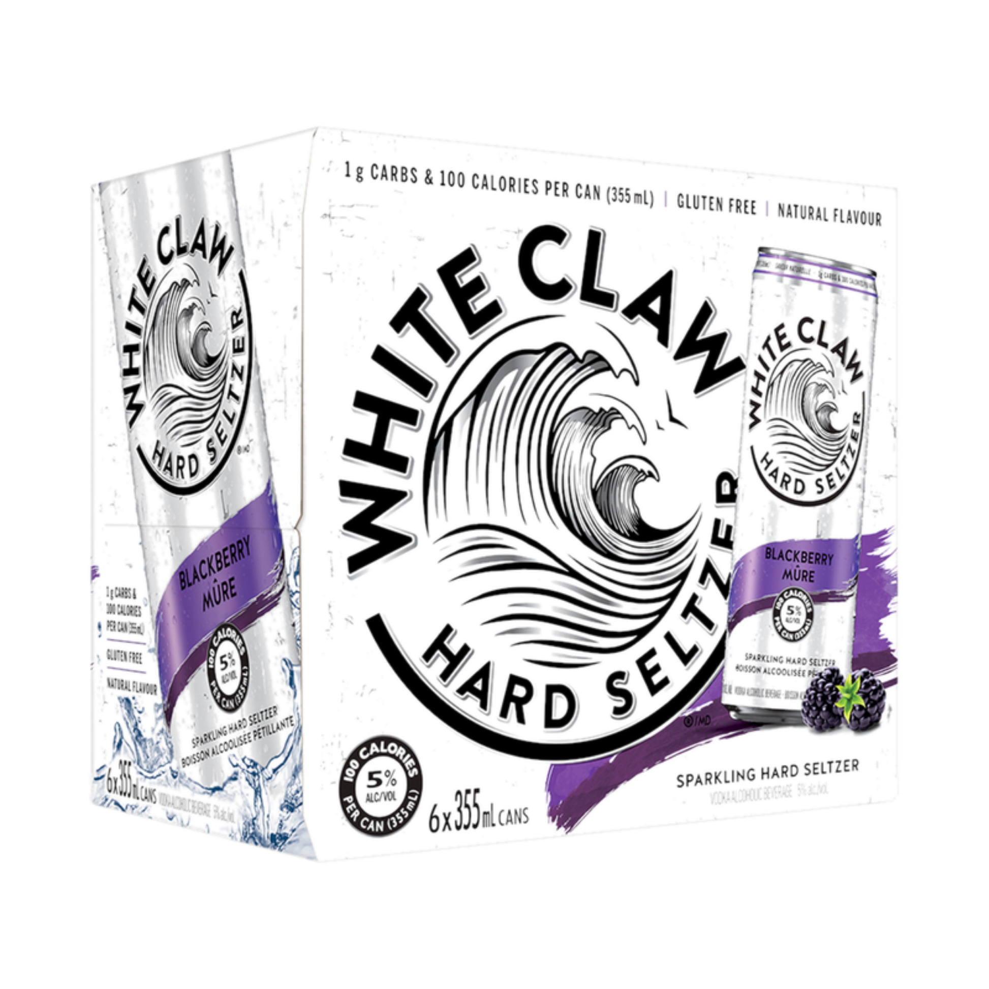 White Claw - Blackberry 6pk