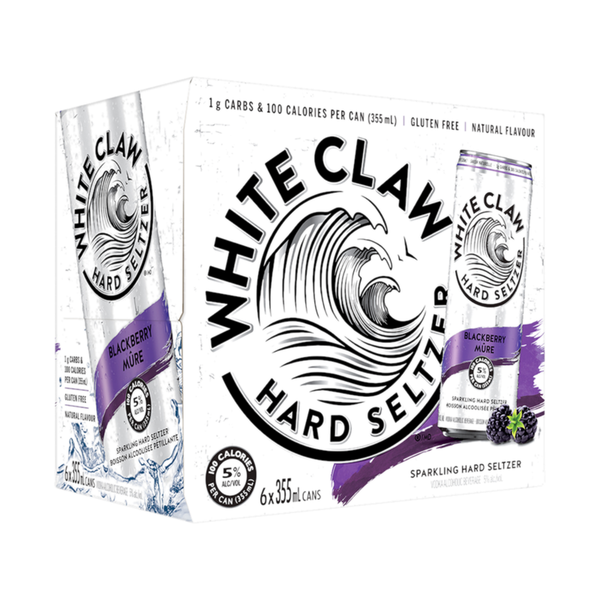 White Claw - Blackberry 6pk