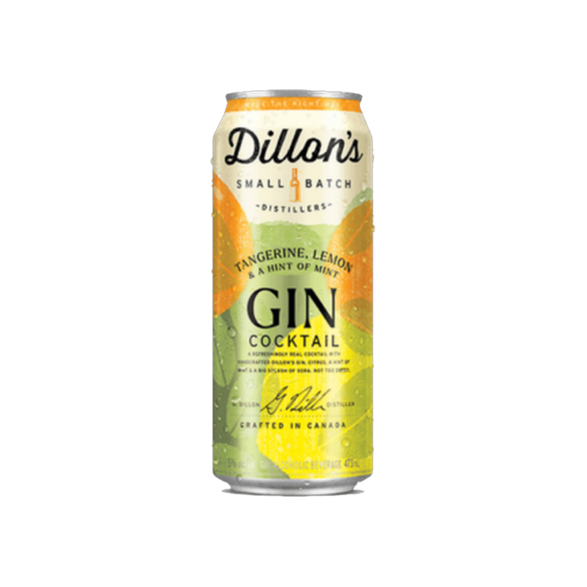 Dillons Gin - Tangerine Lemon Tall Can