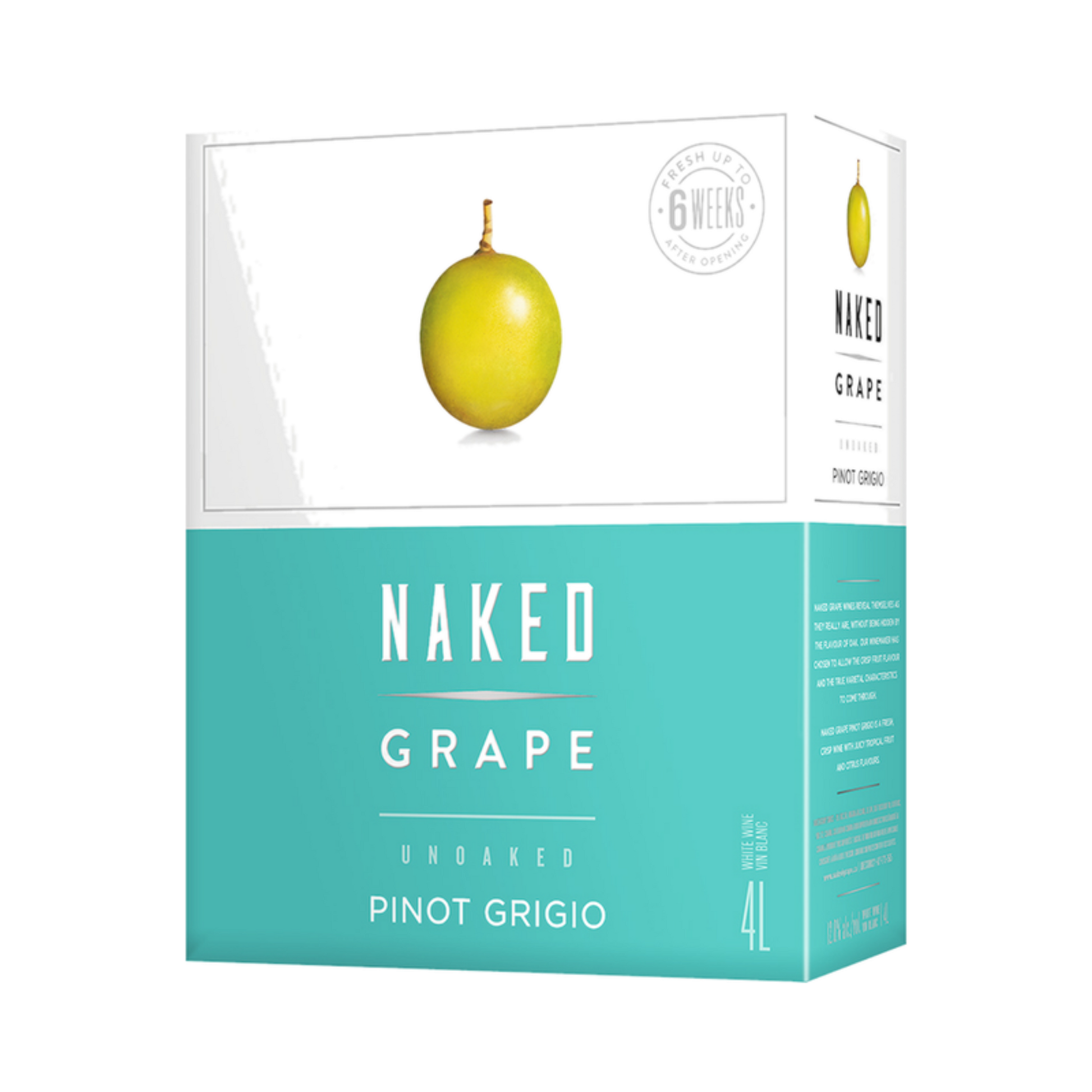 Naked Grape - Pinot Grigio 4L