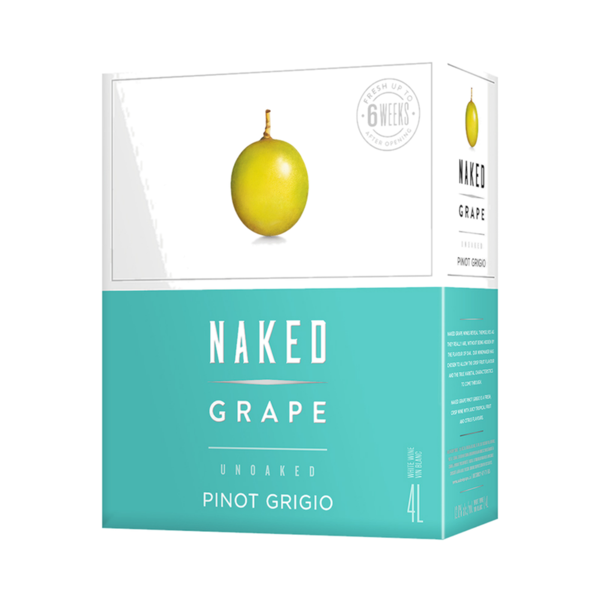 Naked Grape - Pinot Grigio 4L