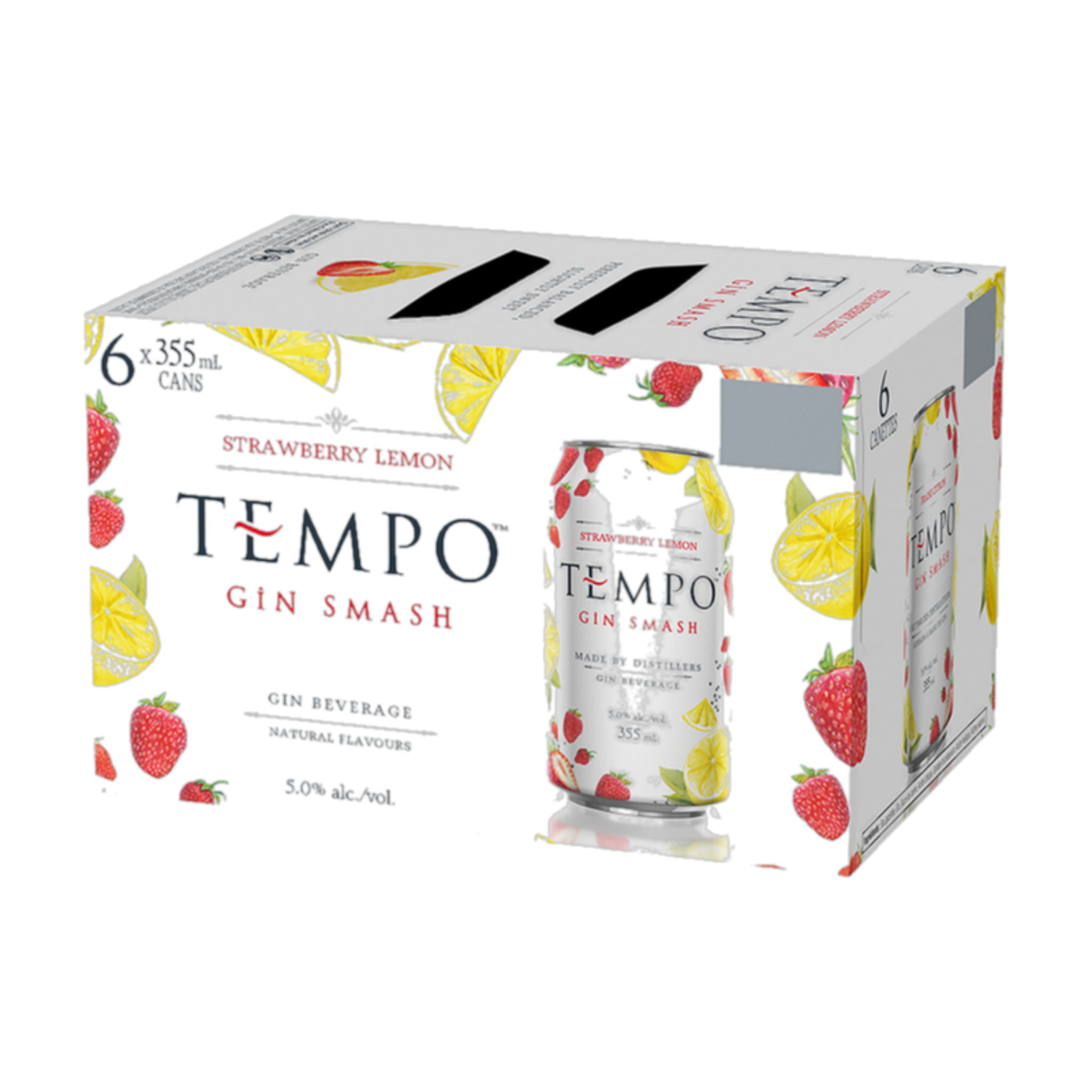 Tempo Gin - Strawberry Lemon 6pk