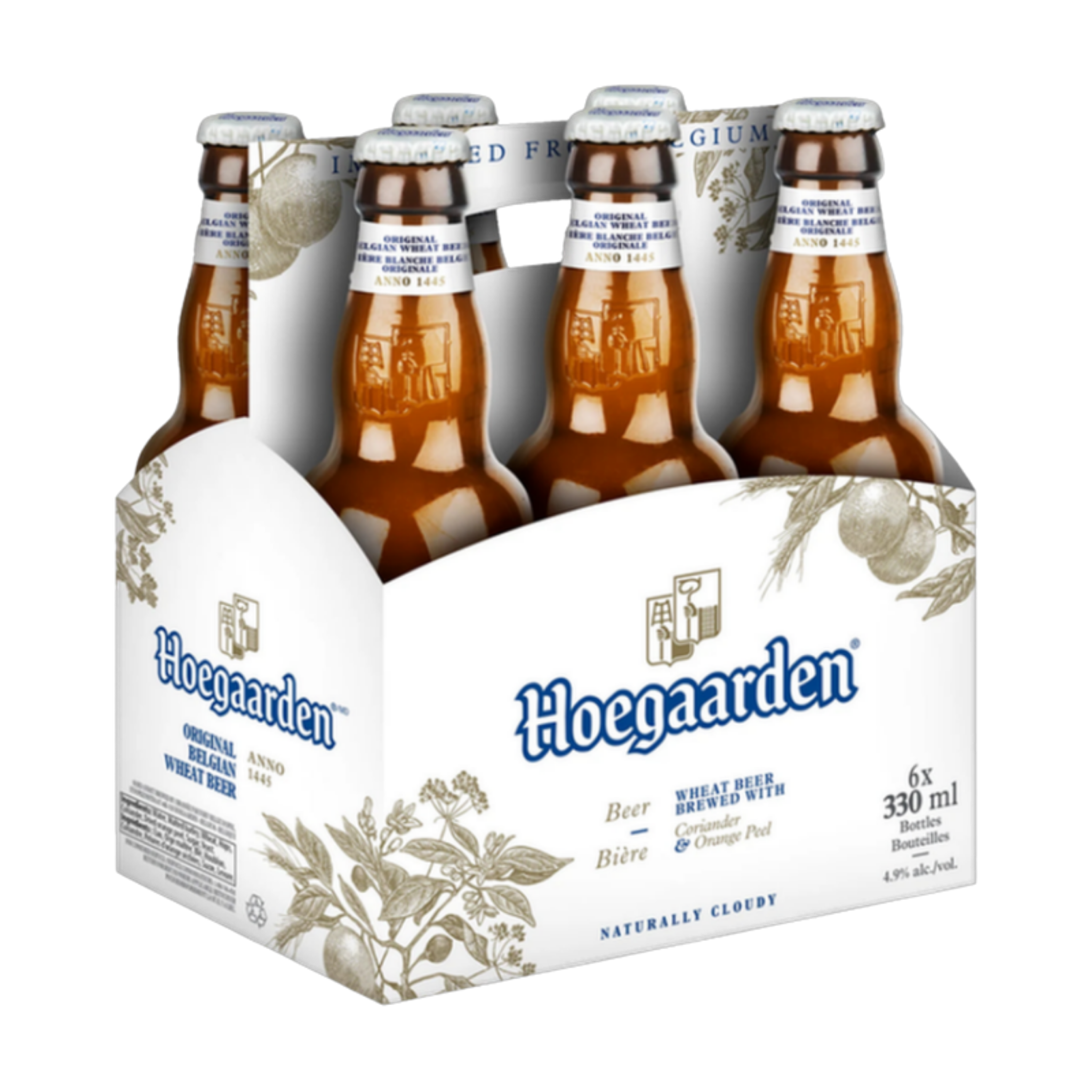 Hoegaarden 6pk bottle