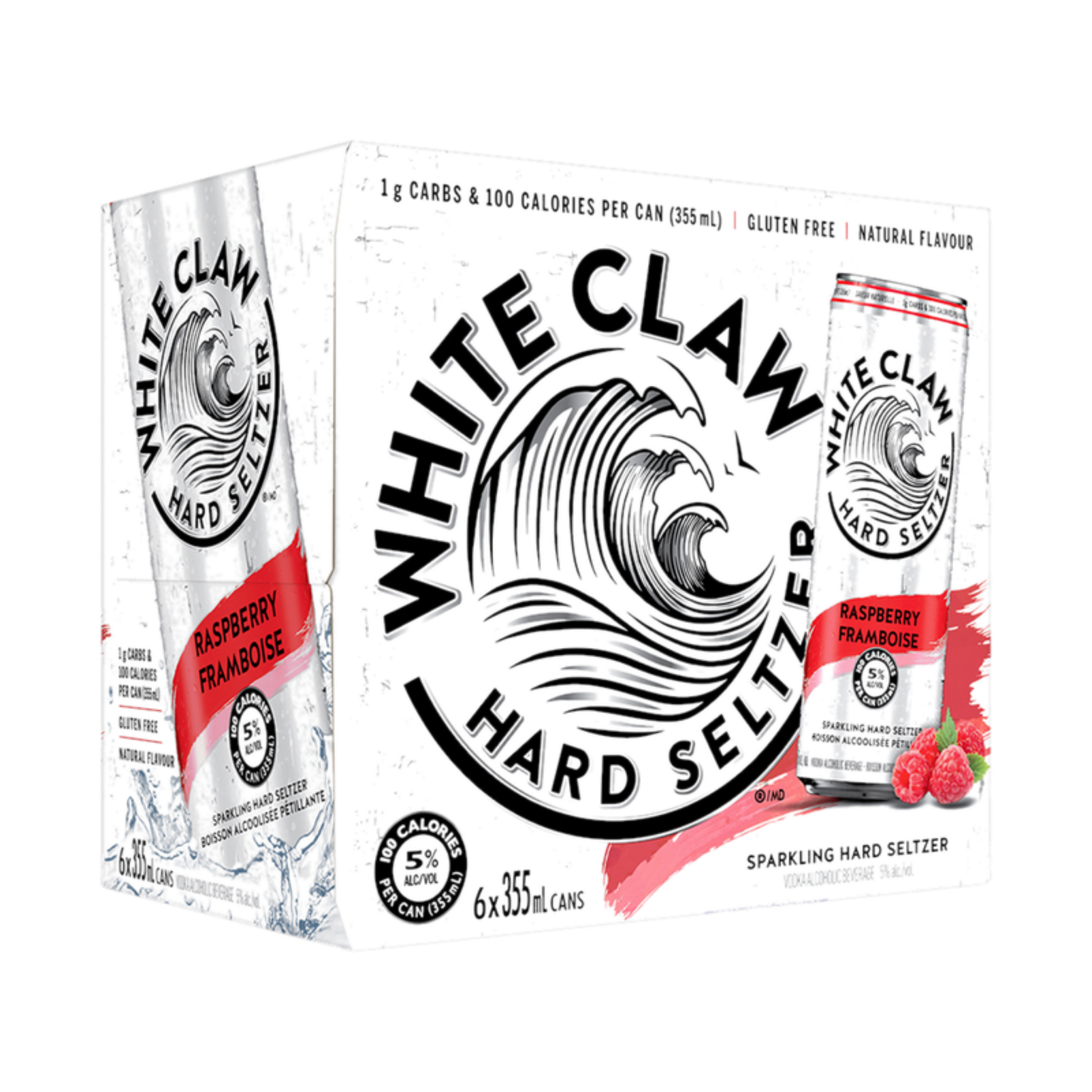 White Claw - Raspberry 6pk