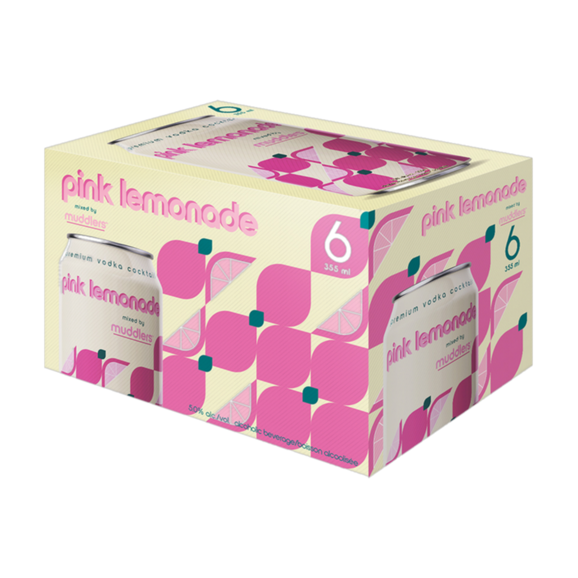 Muddlers - Pink Lemonade 6pk