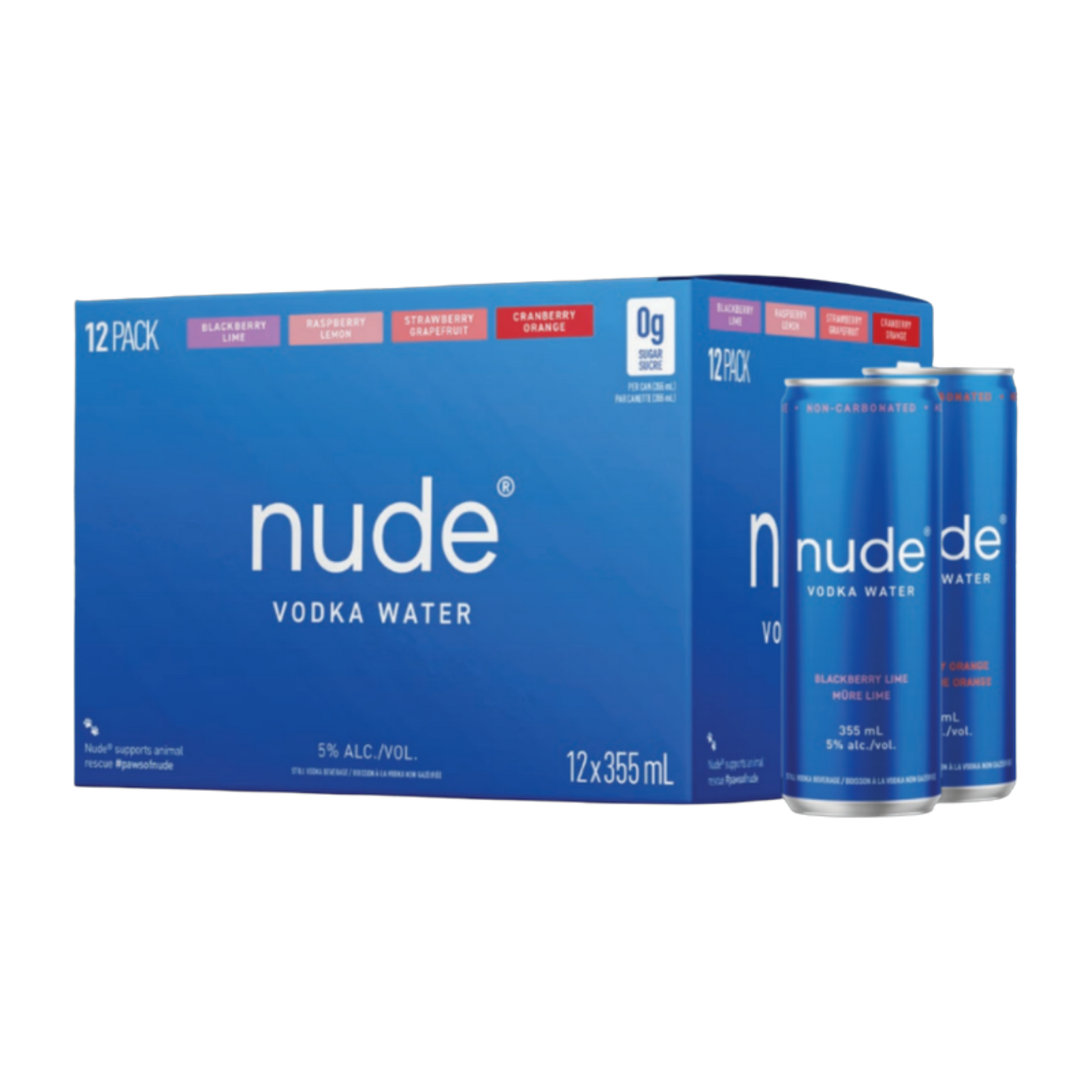 Nude - Vodka Water Mix Pack