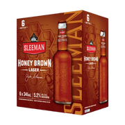 Sleeman Honey Brown Lager 6pk btl