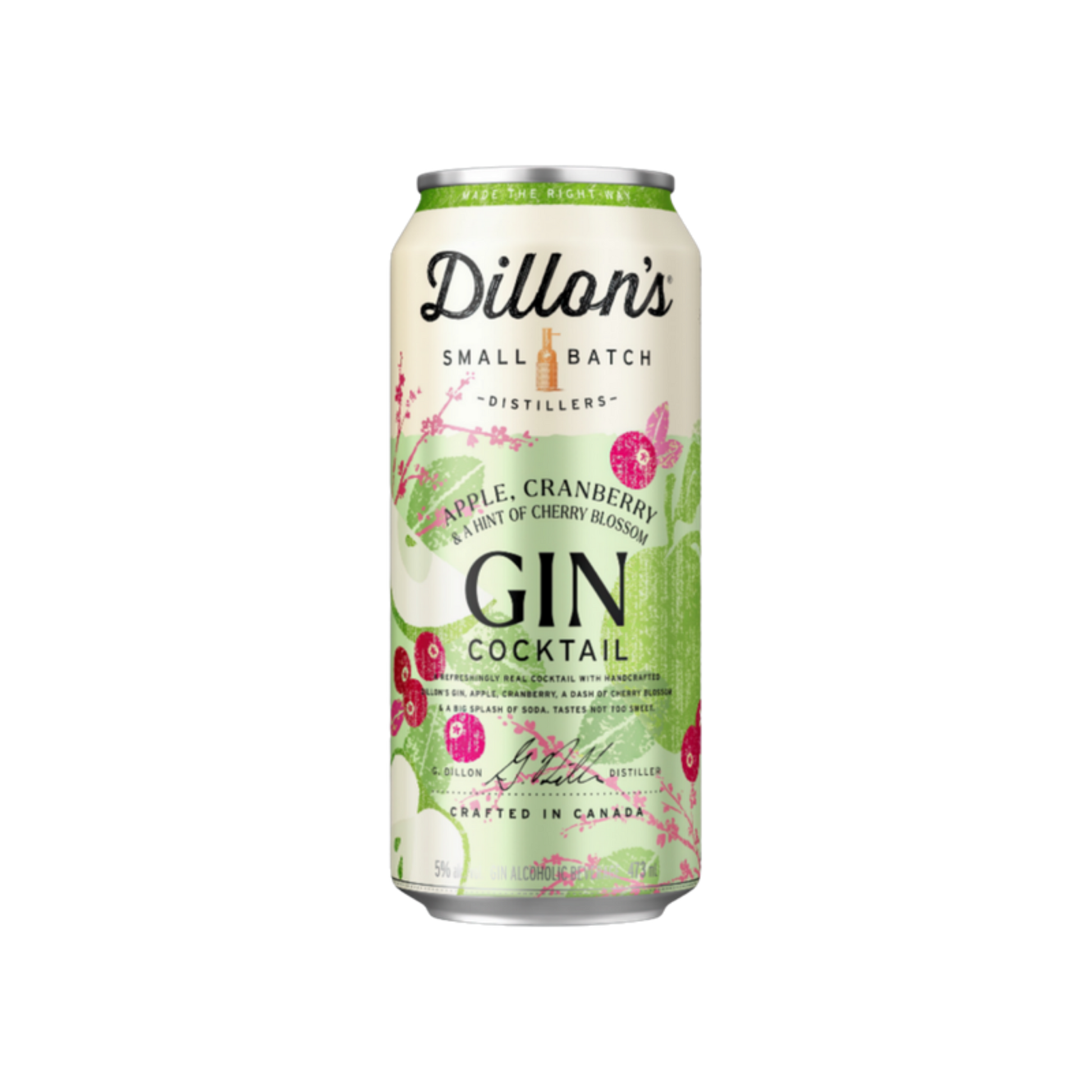 Dillon's Gin - Apple, Cranberry & Cherry 473ml