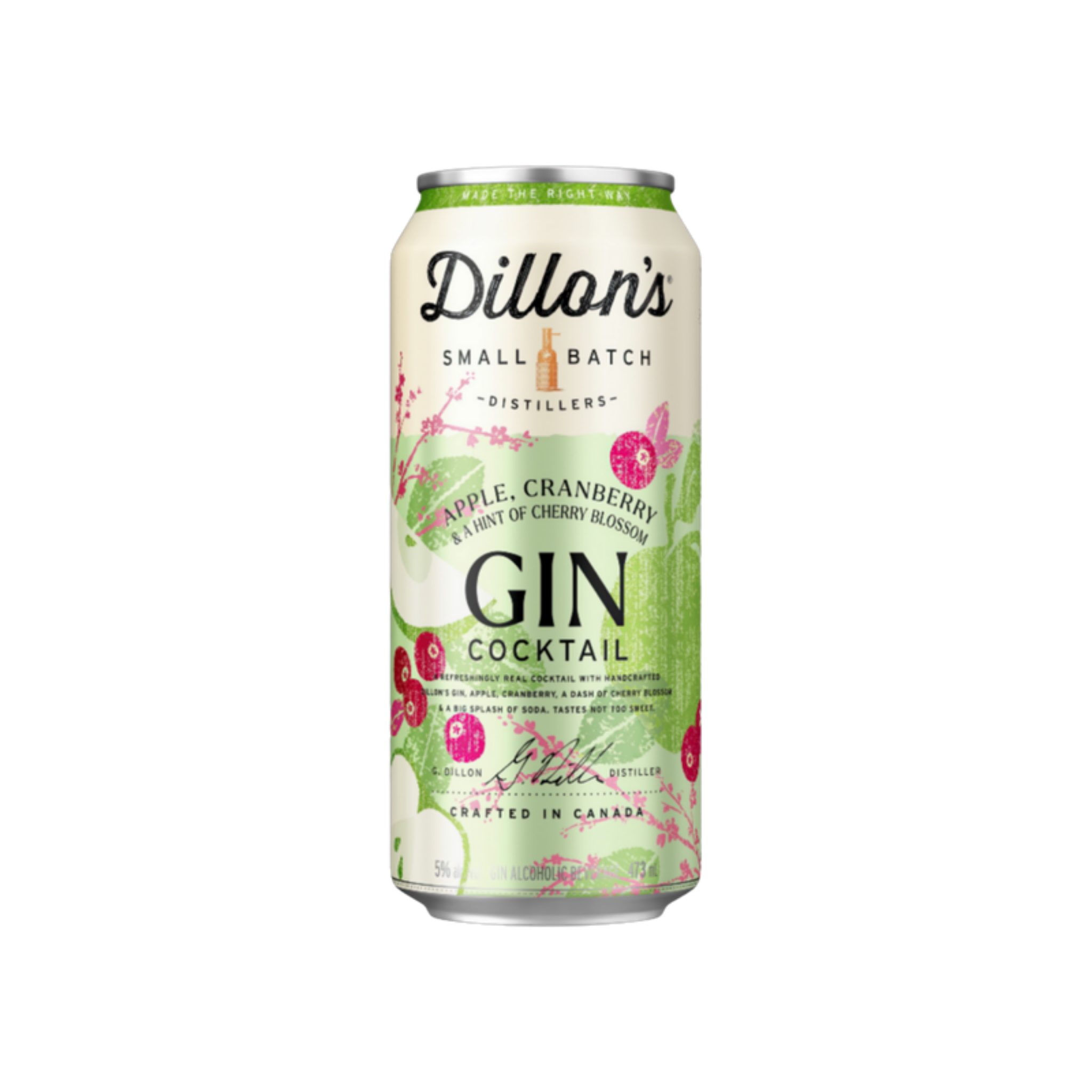 Dillon's Gin - Apple, Cranberry & Cherry 473ml