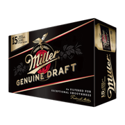 Miller Genuine Draft 15pk