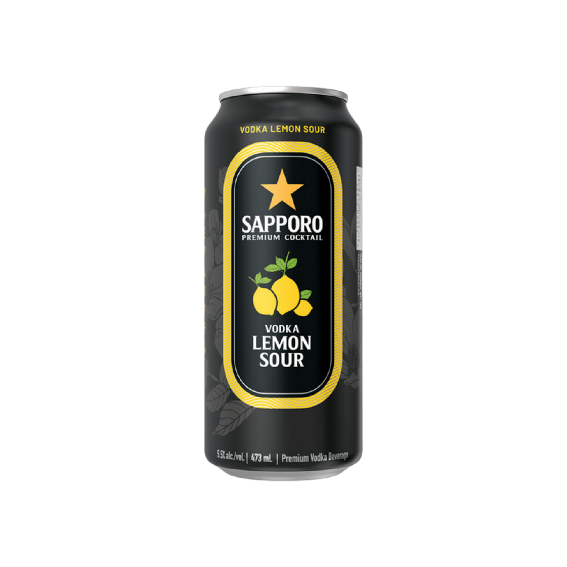 Sapporo Vodka Lemon Sour 473ml